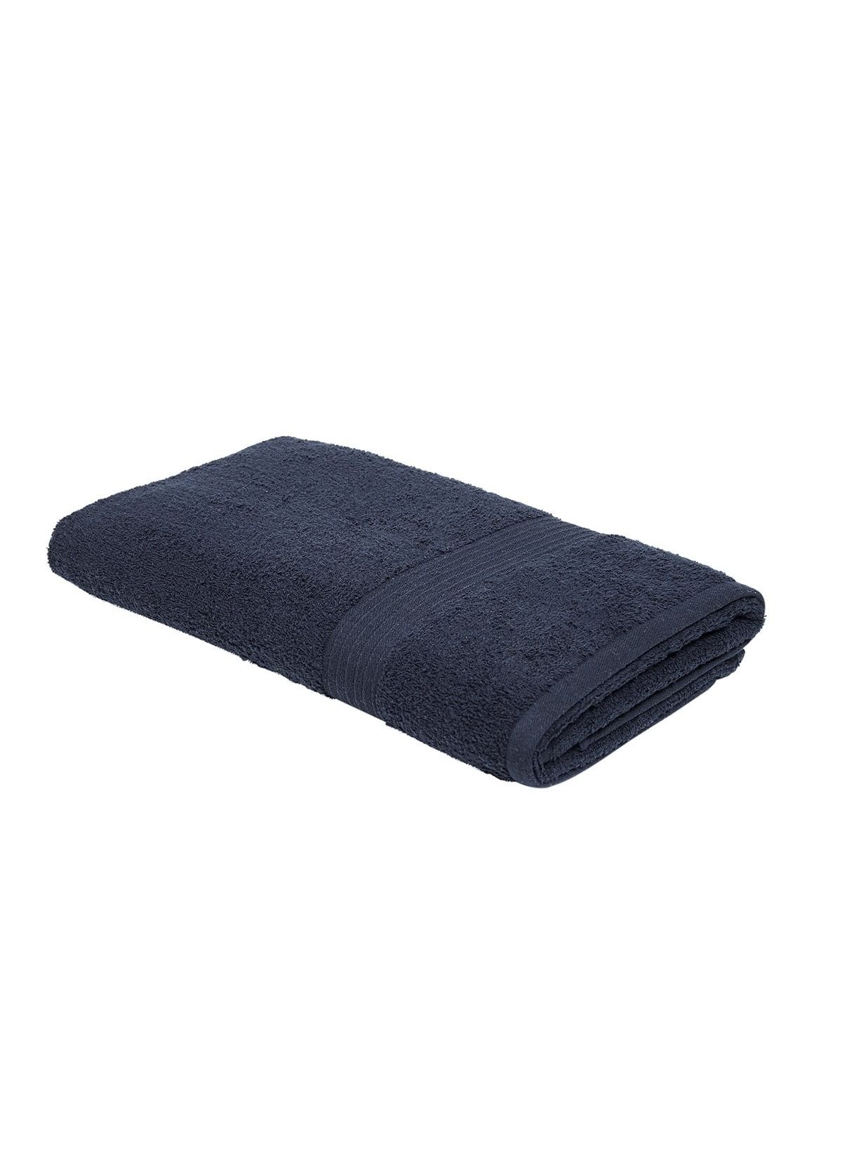 Plain cotton bath towel TODAY LINGE DE MAISON Blue