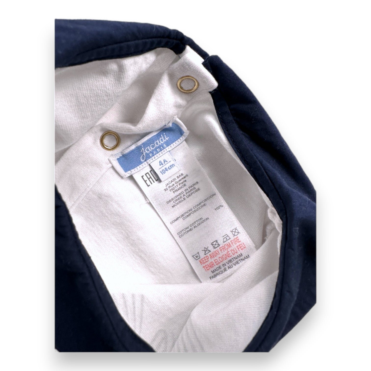 White Kids T-shirt - 4 years JACADI - Seconde Main White