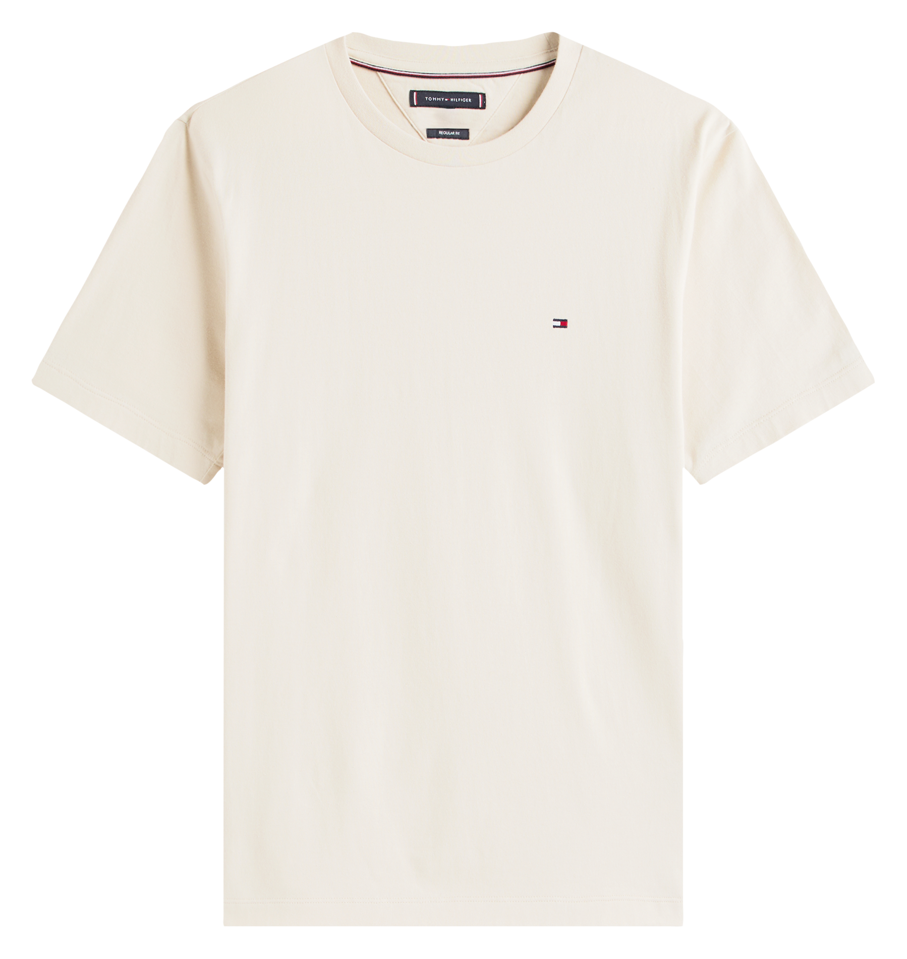 Round-neck cotton T-shirt  Newsprint