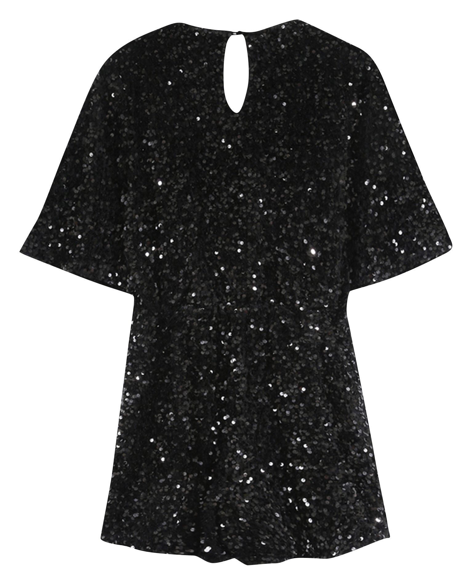 Straight sequined playsuit GRACE ET MILA Black