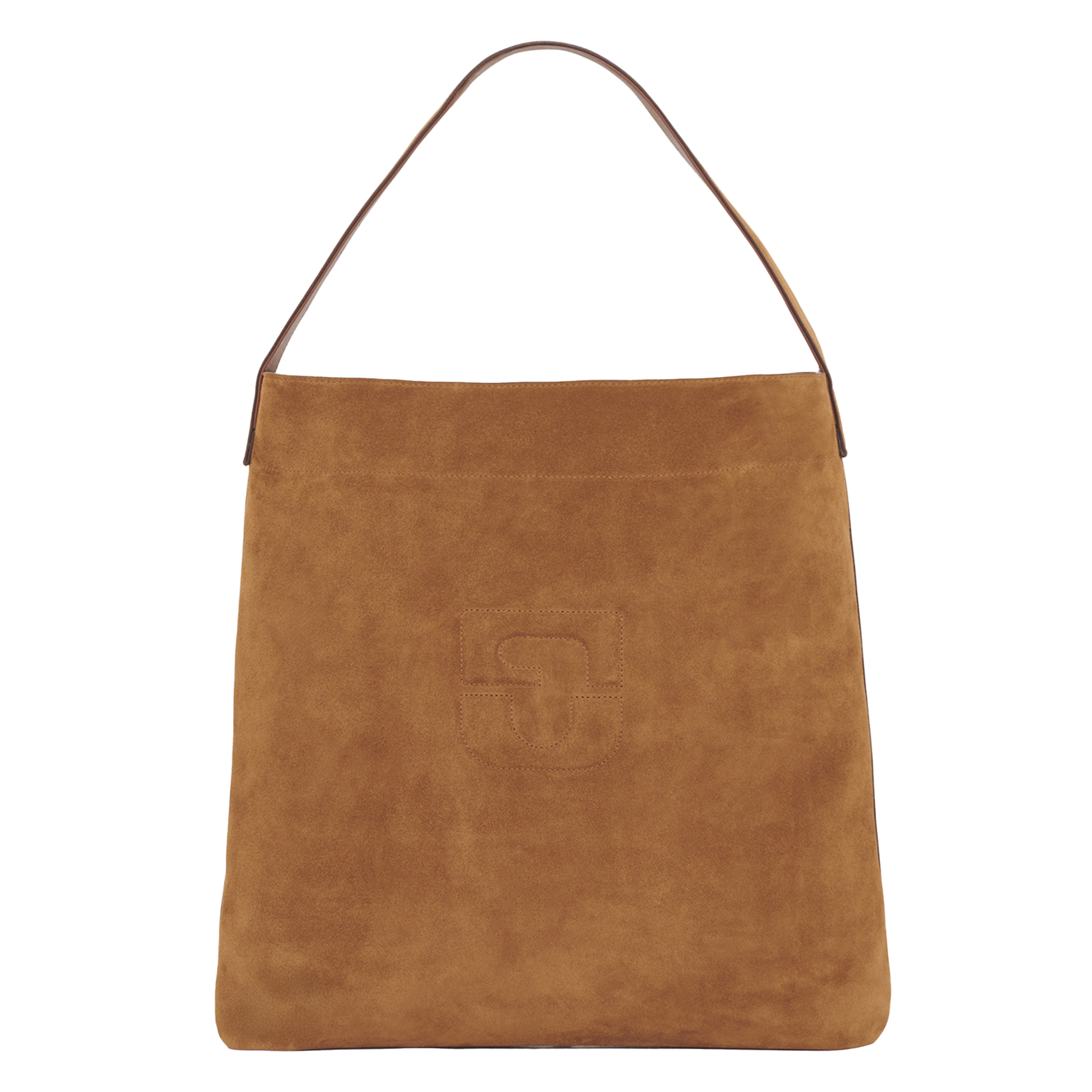 Sac porté épaule en cuir GERARD DAREL Beige