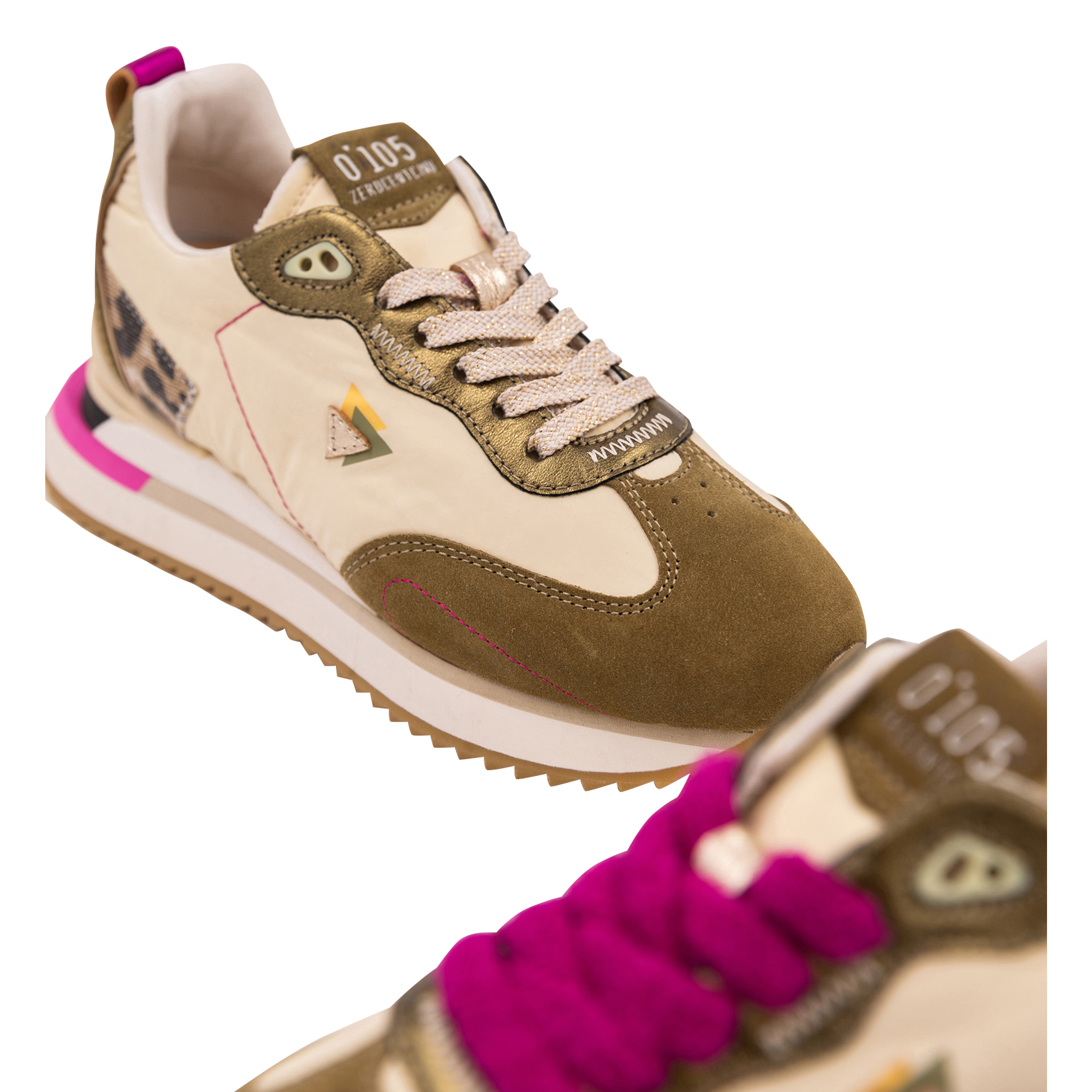 Baskets basses  0'105 Kaki