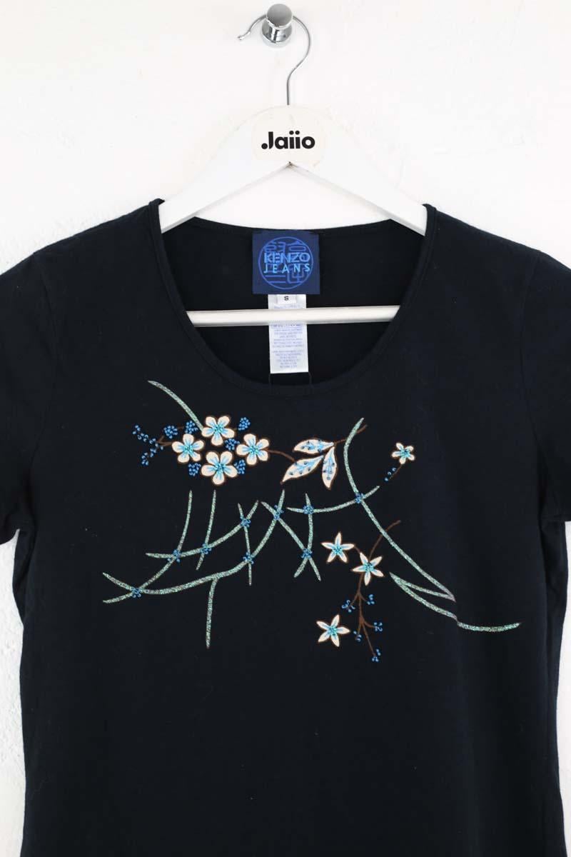 Cotton T-shirt KENZO - SECONDE MAIN Black