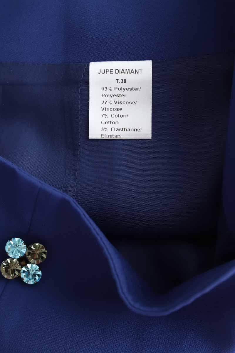 Blue mini skirt TARA JARMON - Seconde Main Blue