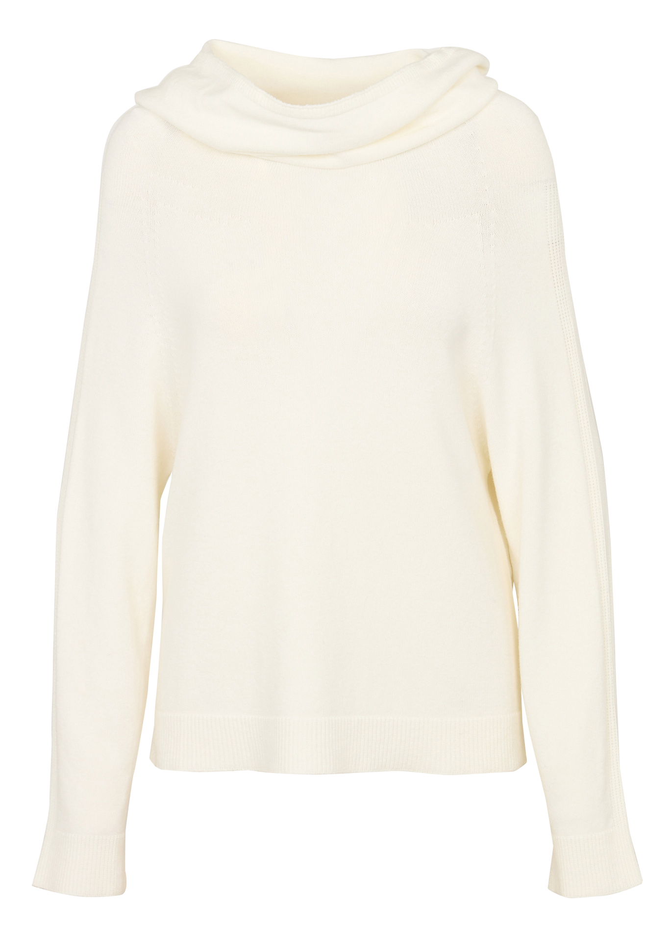 Trui met coltrui LA FEE MARABOUTEE Wit