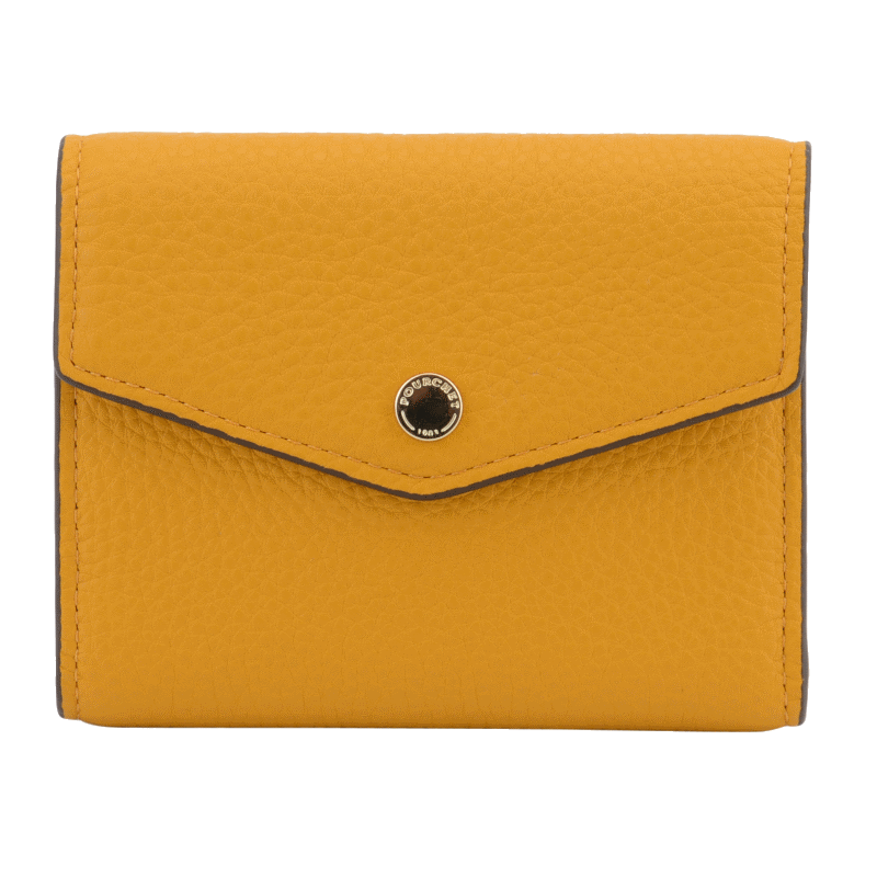 Porte-monnaie - cuir de veau POURCHET Rouge