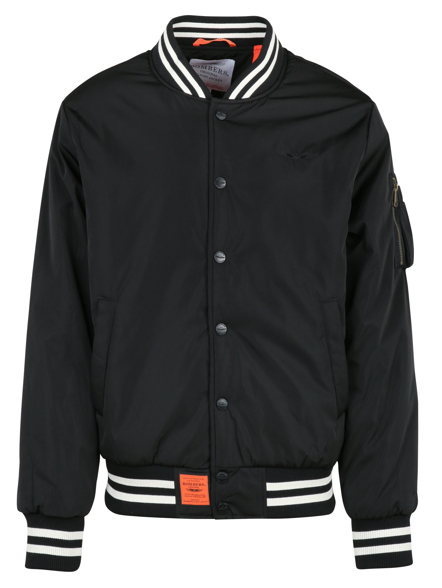 Bombers col rond BOMBERS ORIGINAL Noir