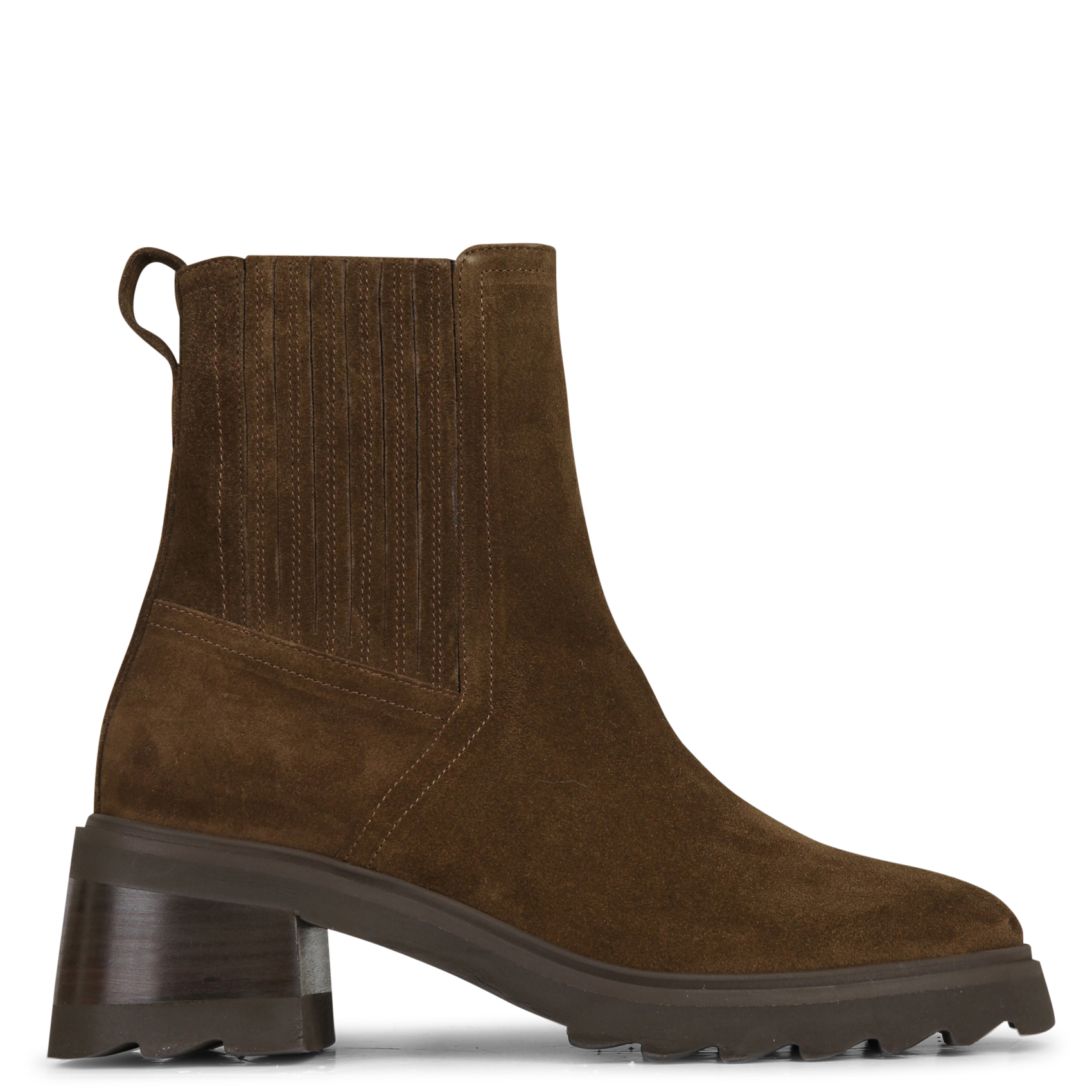 Bianca leather ankle boots BOBBIES Brown