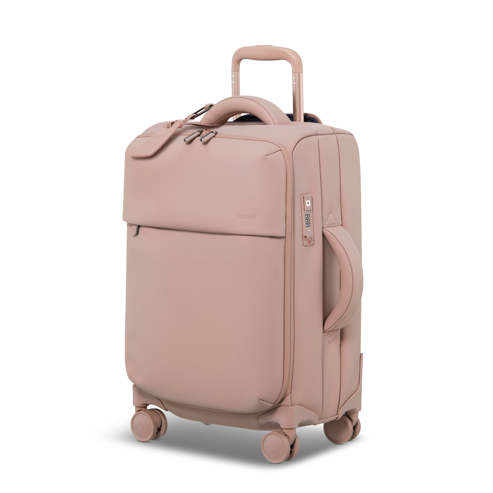 Lost in Berlin 4-wheel carry-on suitcase size S LIPAULT Pink