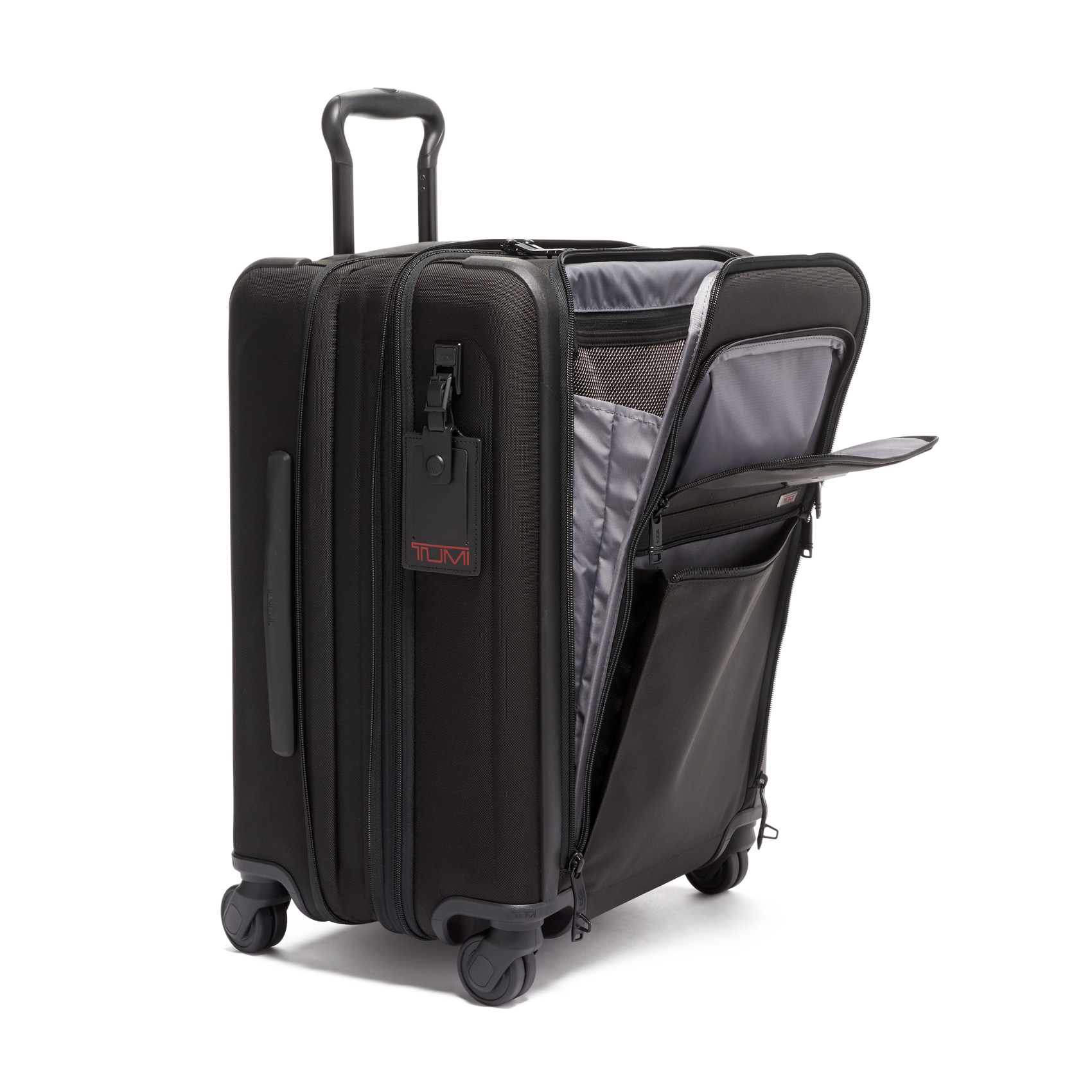 Tumi Alpha 4-Wheel Carry-On Suitcase Size S TUMI Black