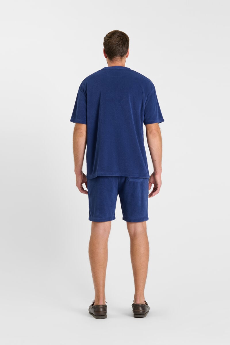 Tommy Badge T-shirt LE TEMPS DES CERISES Blue