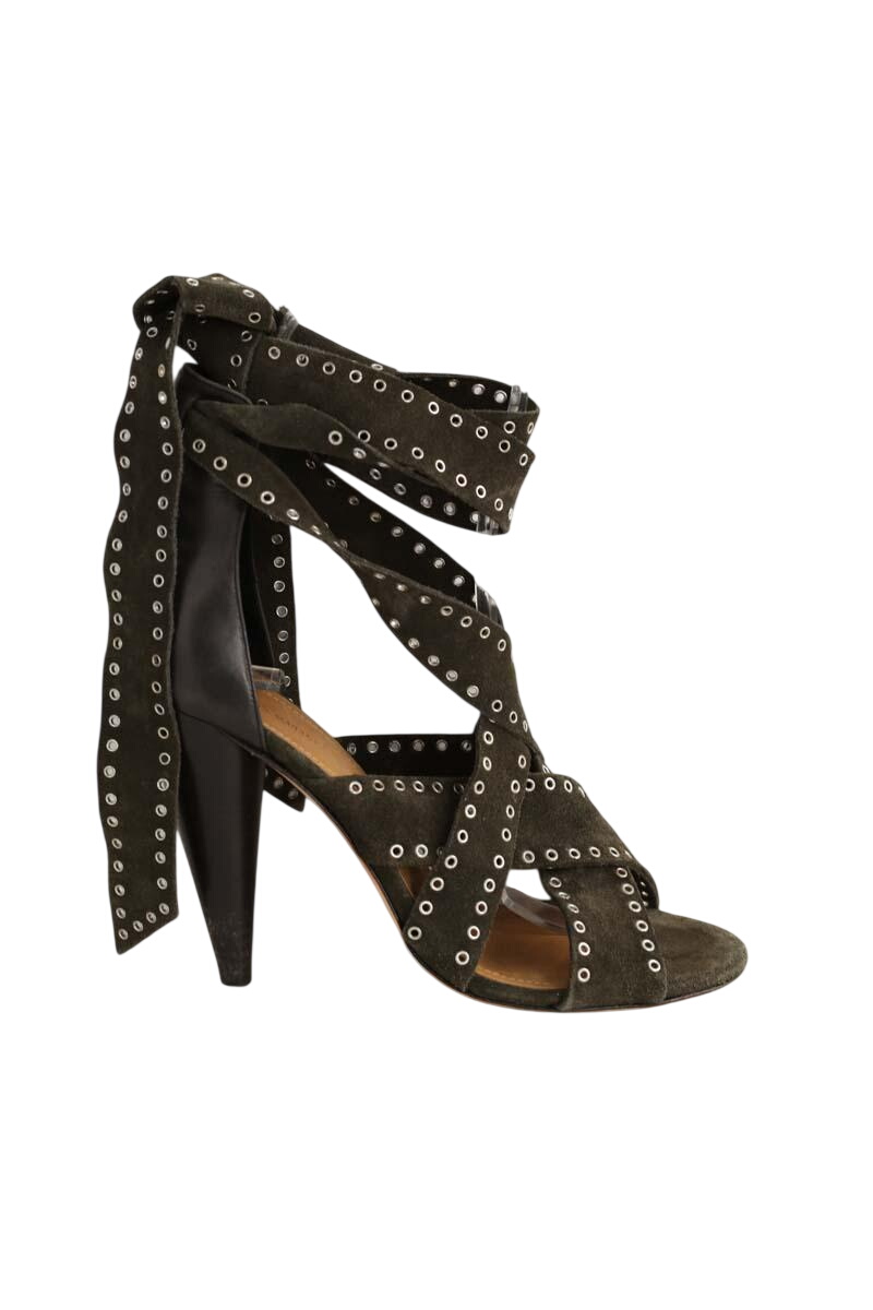 Heels ISABEL MARANT - Seconde Main Khaki