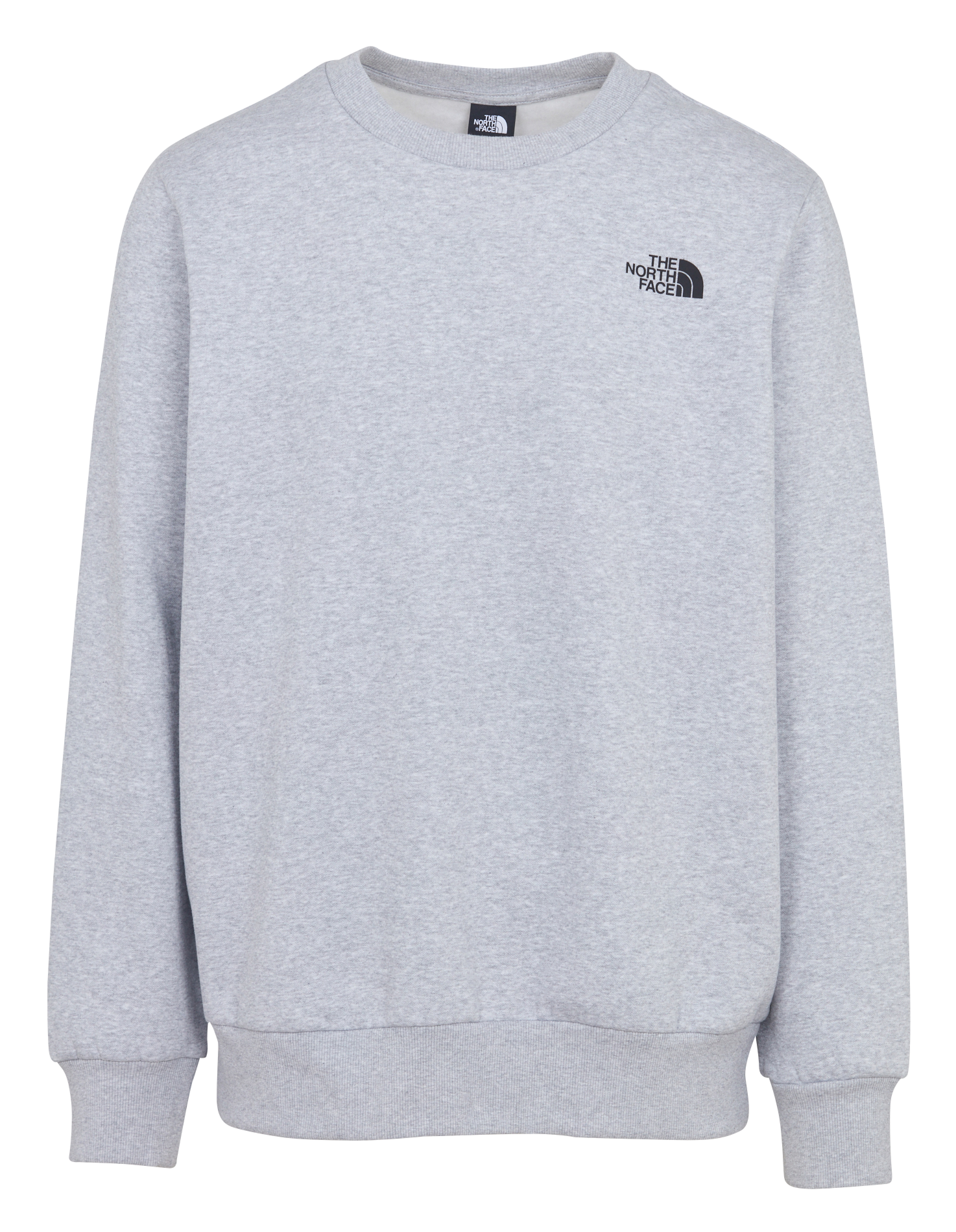 Rechte sweater met ronde hals en zeefdruk in gemengd katoen THE NORTH FACE