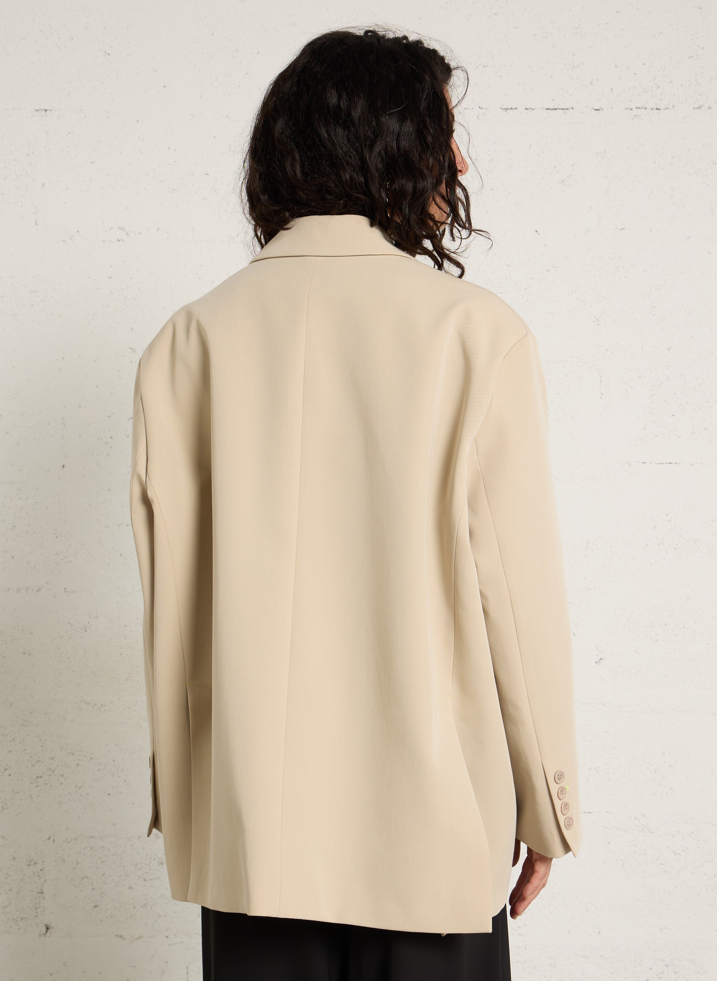 Veste oversize col tailleur IMPERIAL Argent