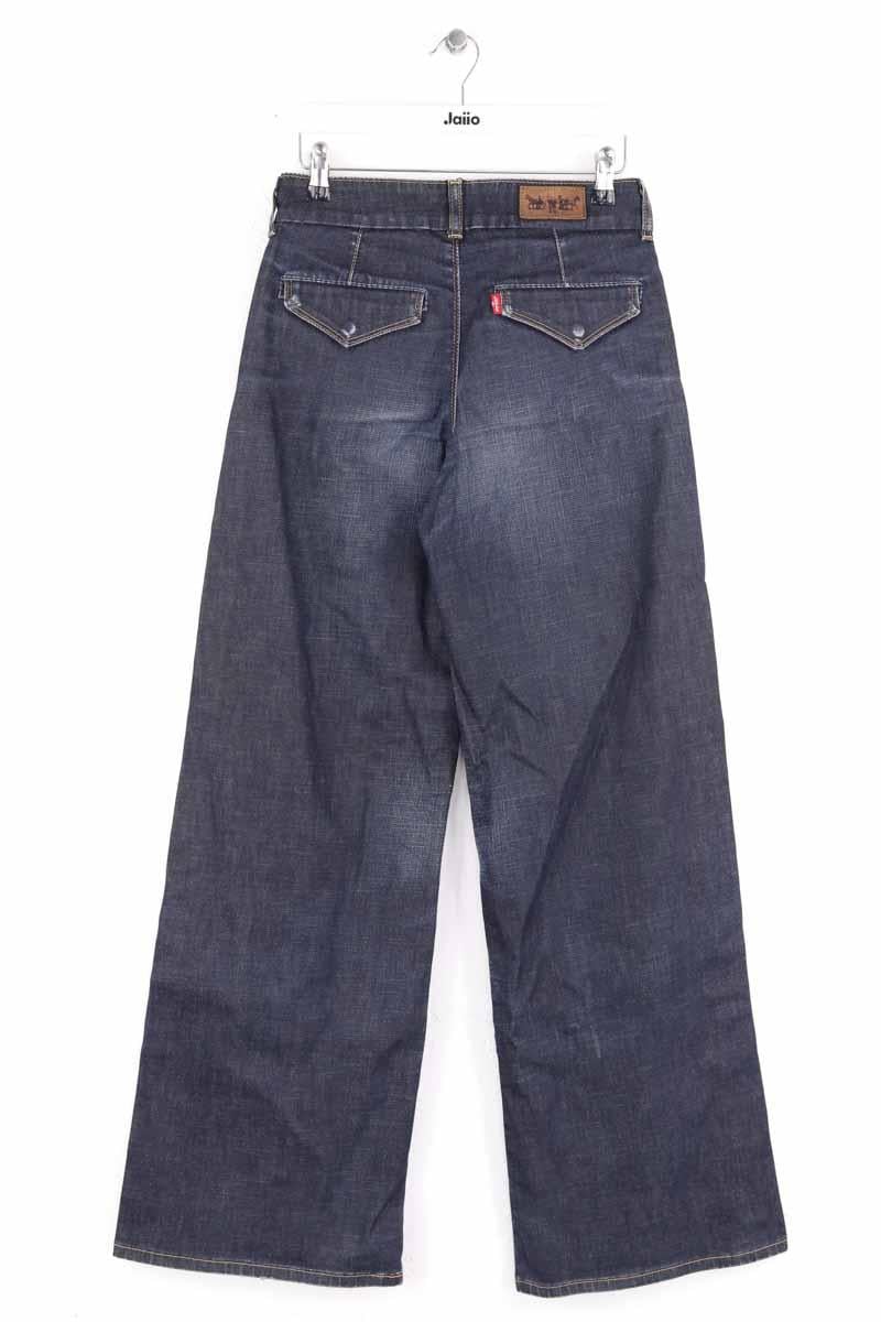 Straight cotton-blend pants LEVI'S - Seconde main Blue
