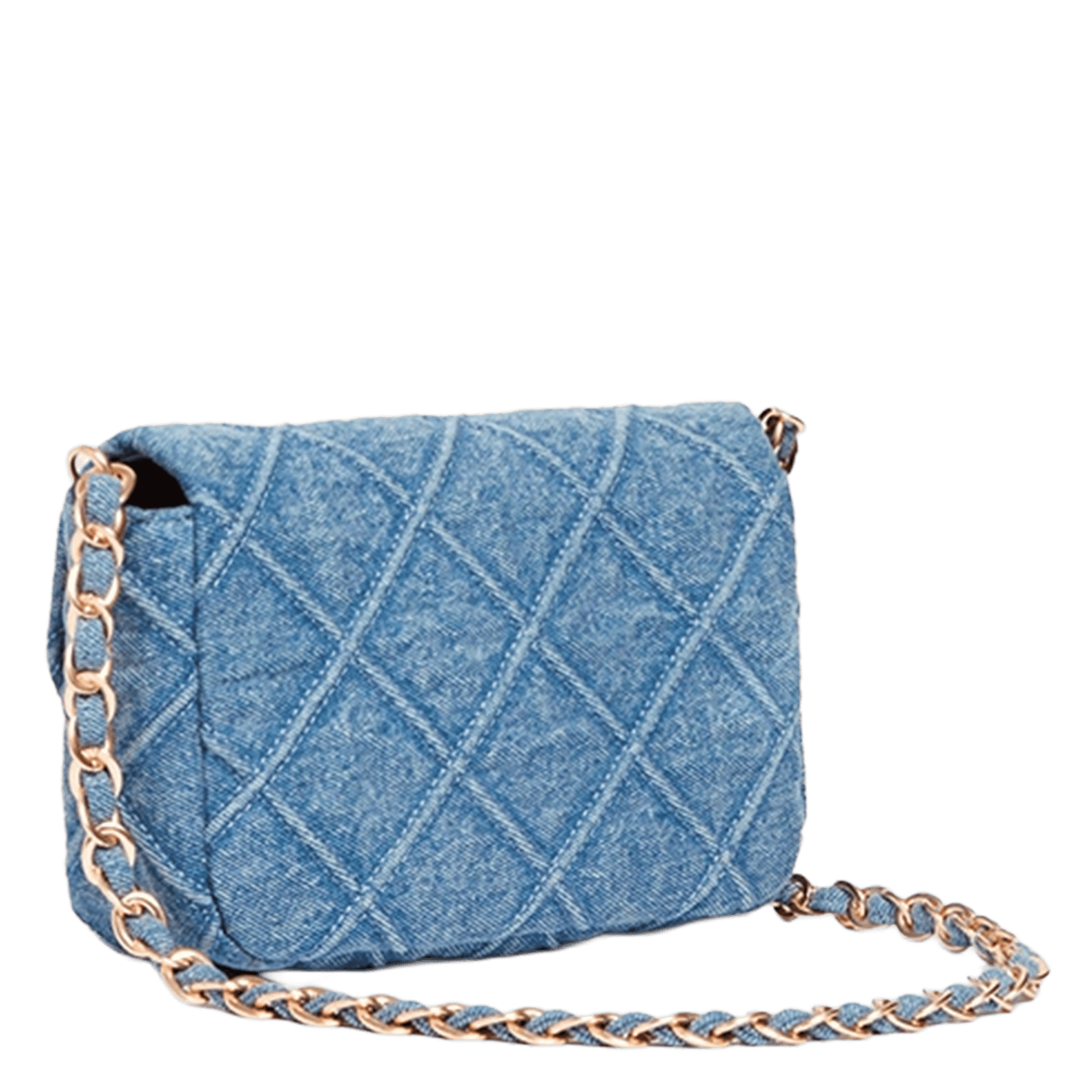 Sac bandoulière en coton VANESSA BRUNO Bleu