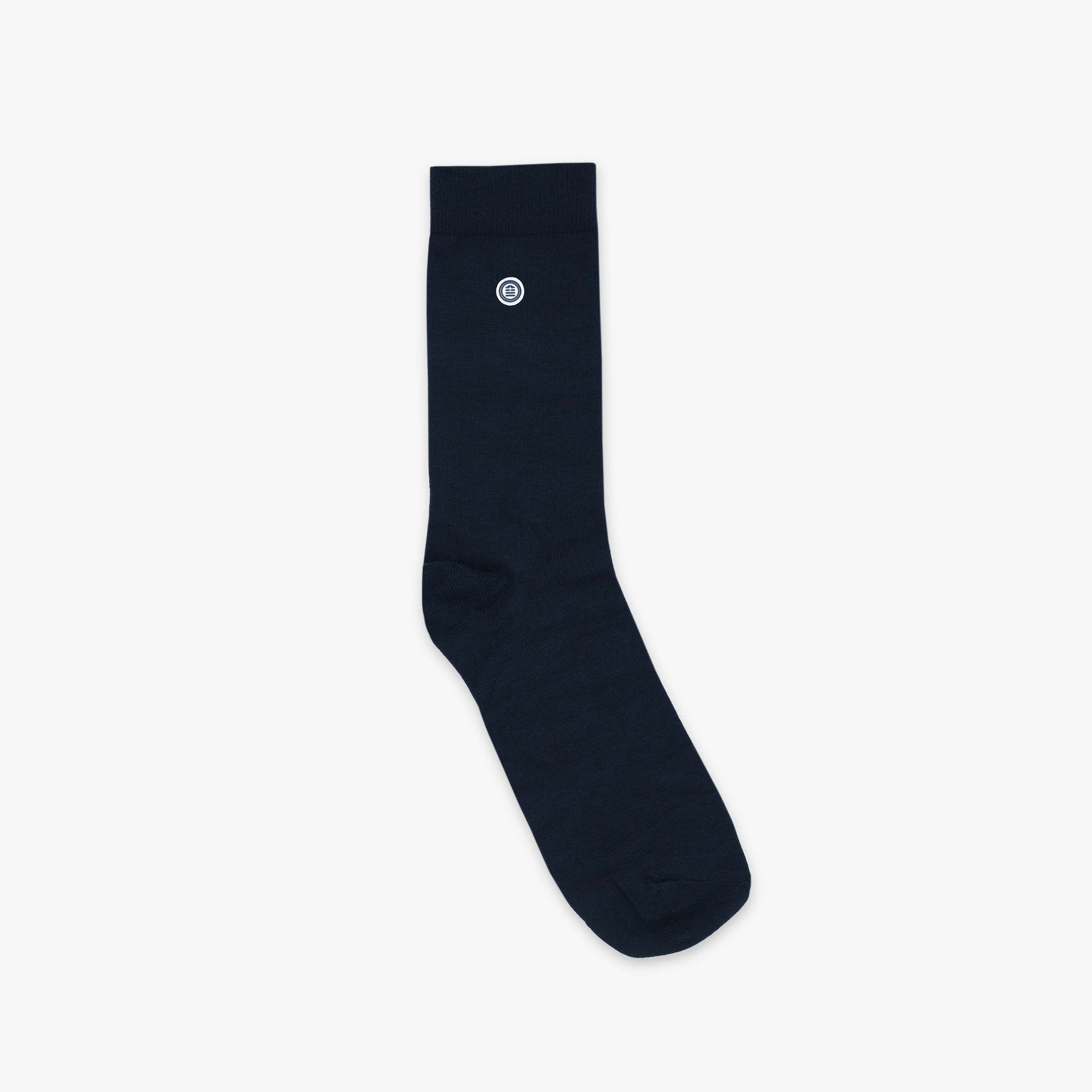 Pack of 3 pairs of plain and striped socks SERGE BLANCO Multicolored