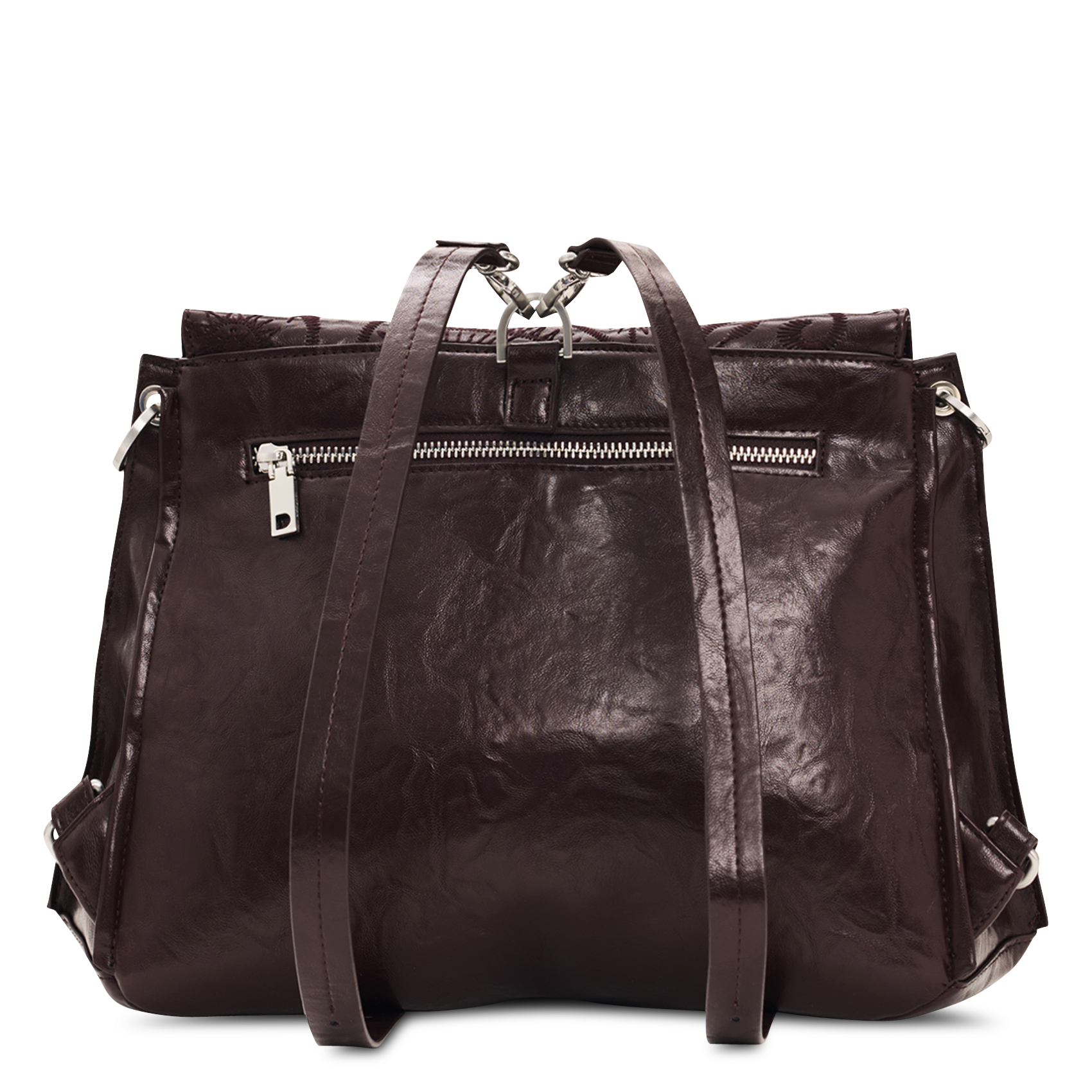 Sac à dos brodé DESIGUAL Rouge