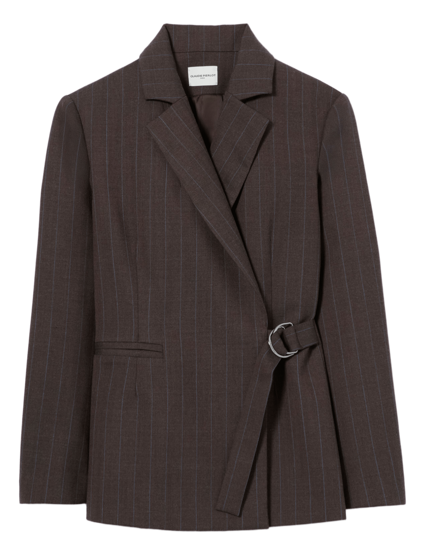 Veste droite col tailleur CLAUDIE PIERLOT Multicolore