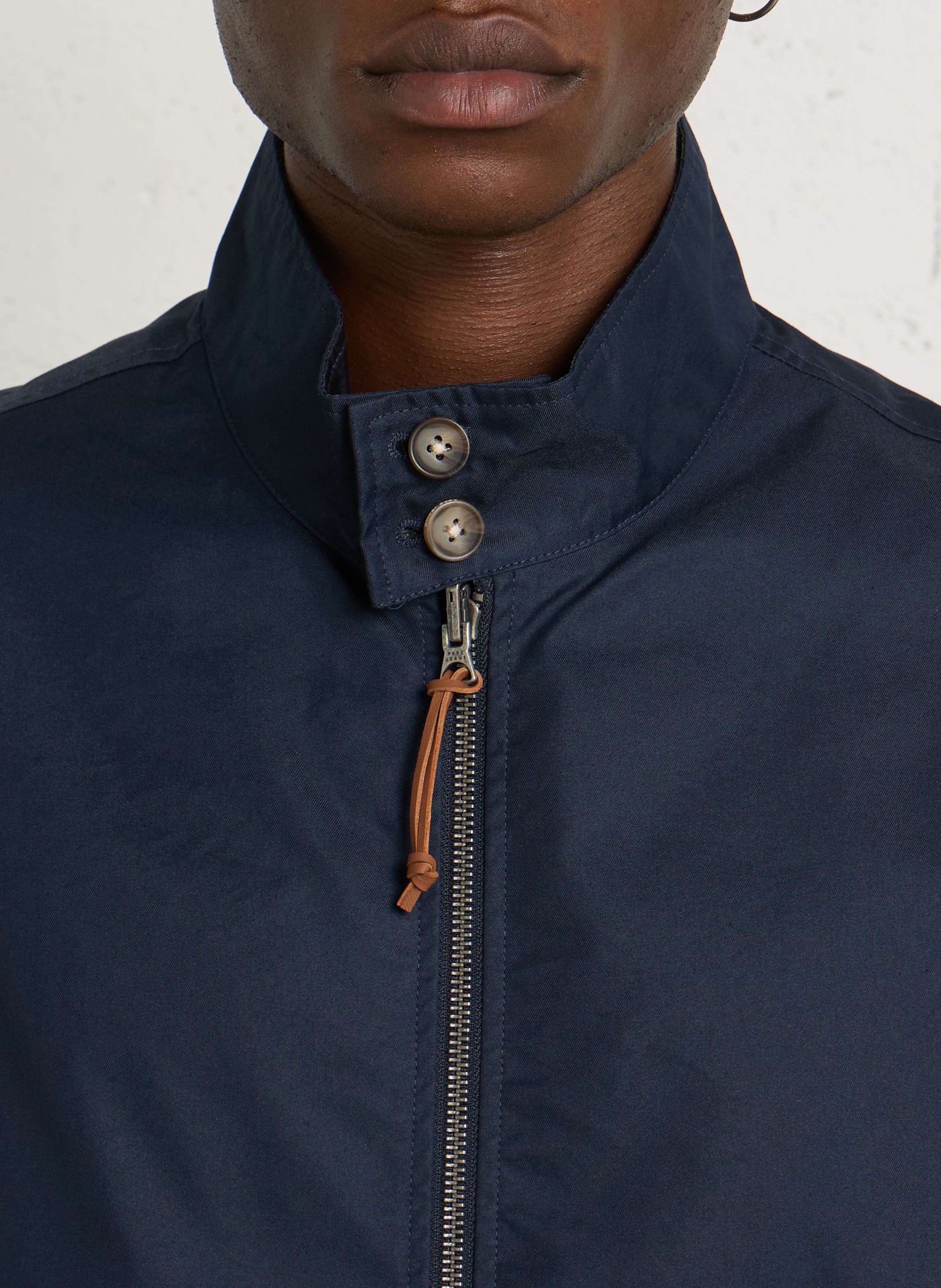 Reversible recht vest van gemengd katoen PEPE JEANS Blauw