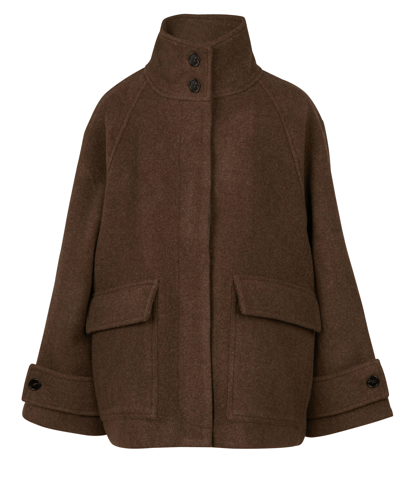 Wool coat RUE DE TOKYO Brown
