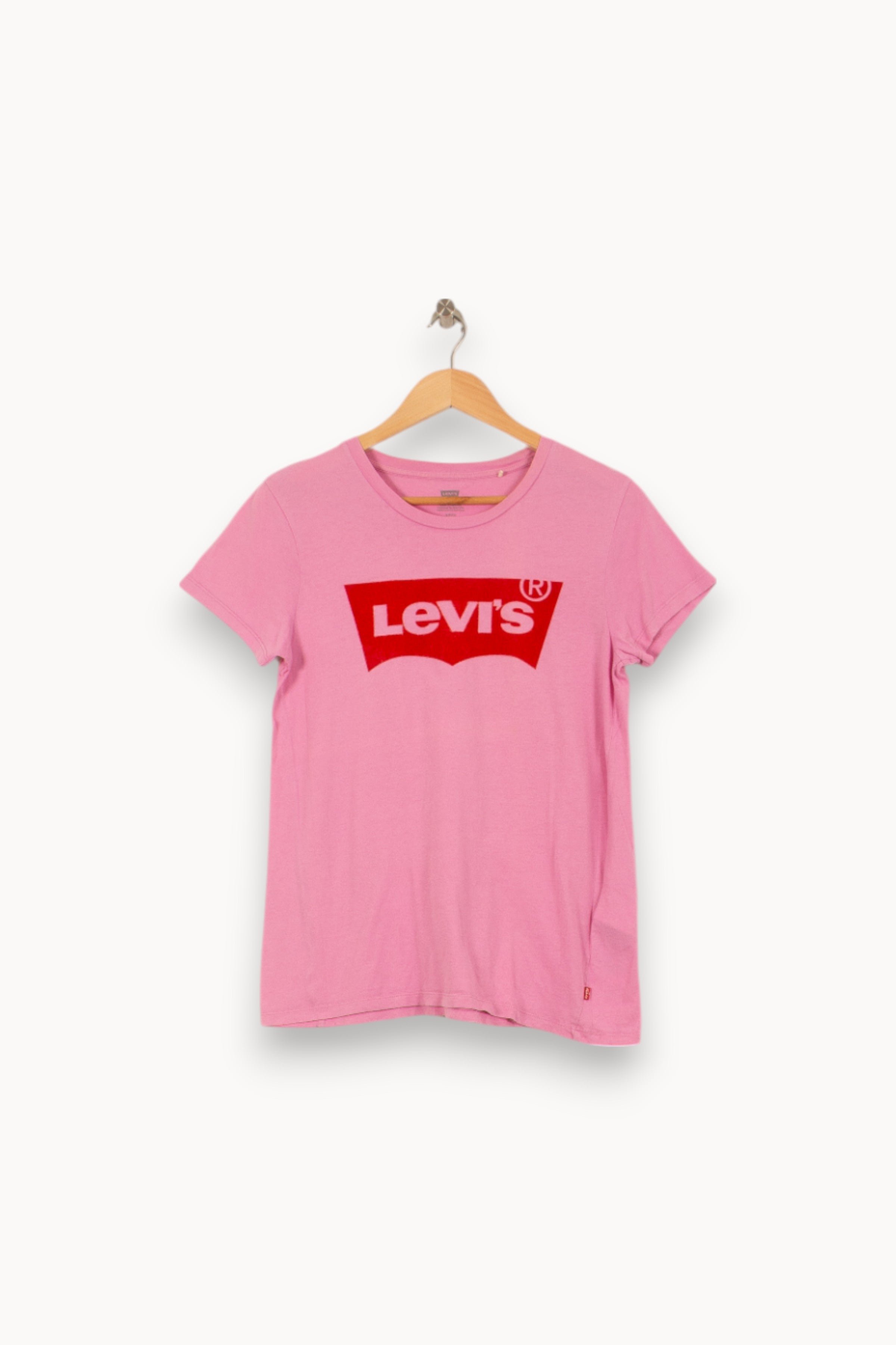 T-shirt LEVI'S - Seconde main Pink