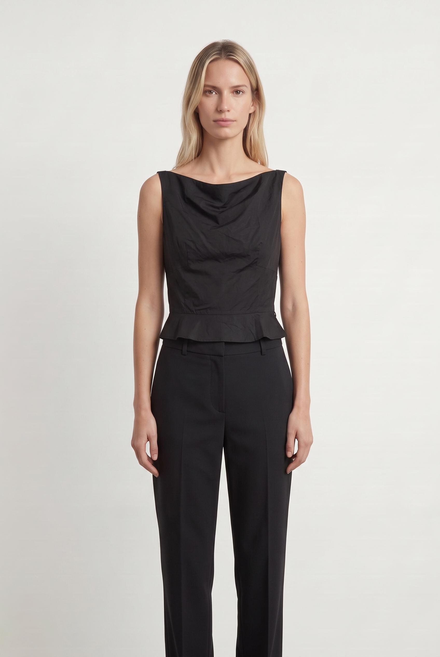 Top & tank top AGNES B. - Seconde Main Black