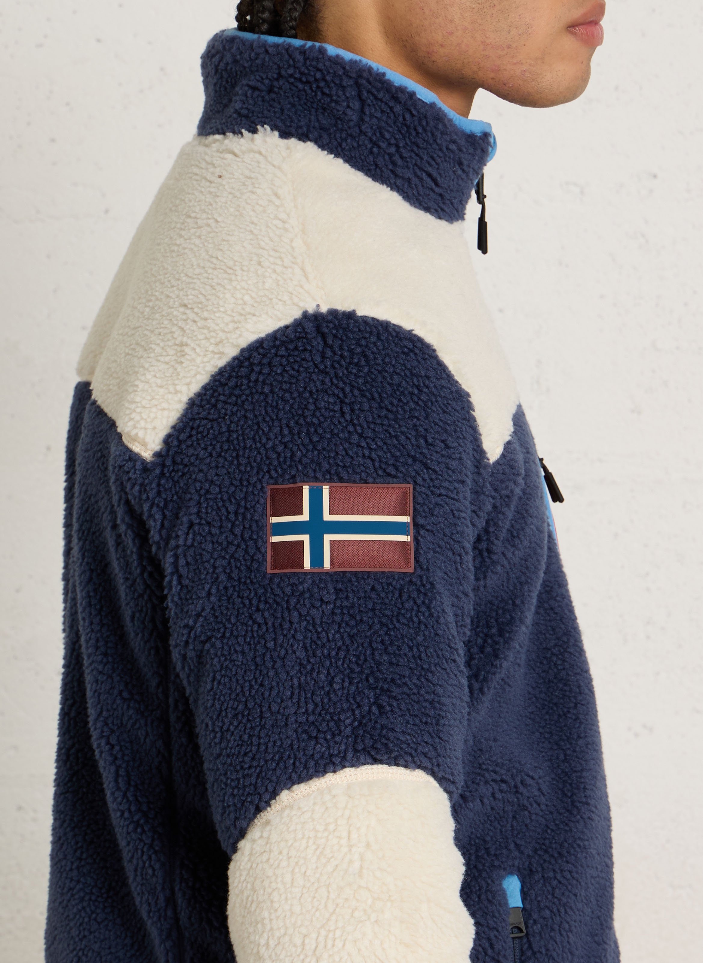 Straight high-neck jacket NAPAPIJRI Multicolored