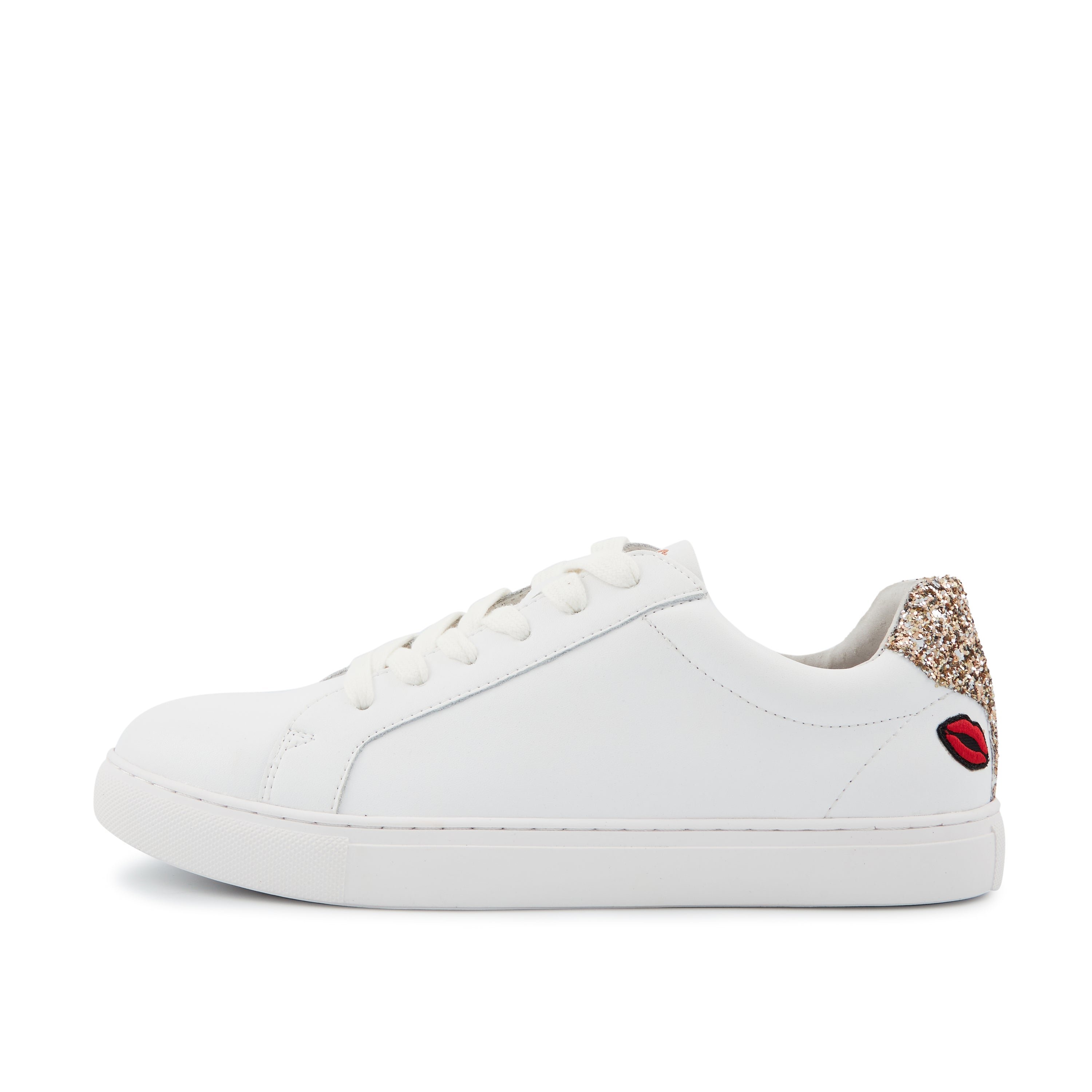 Leather sneakers BONS BAISERS PARIS White