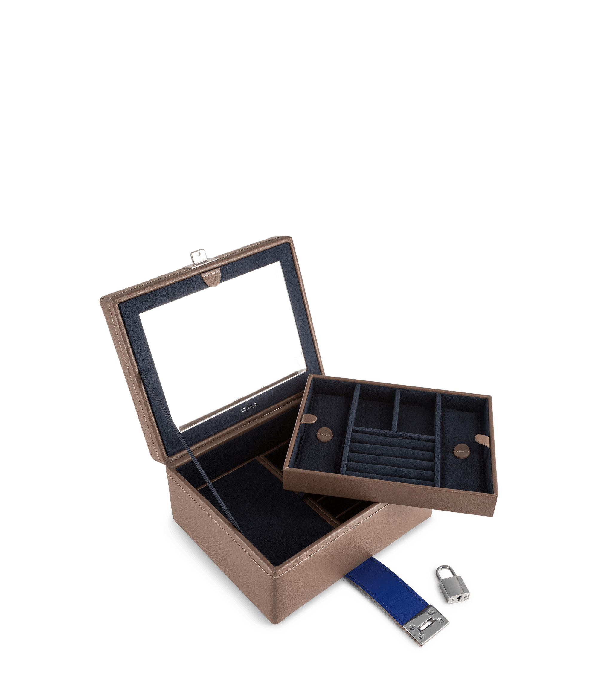 Leather jewelry box LE TANNEUR
