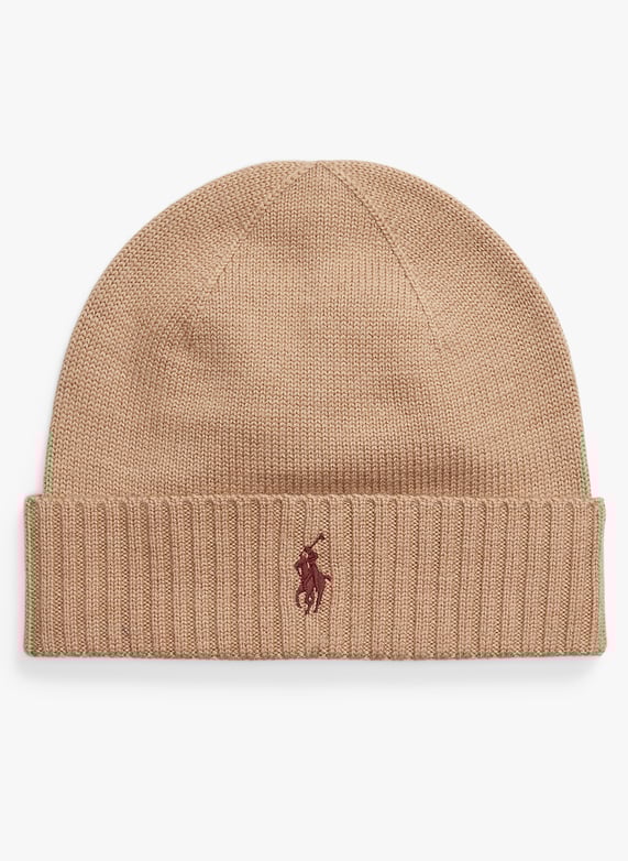 Ralph lauren merino beanie hot sale