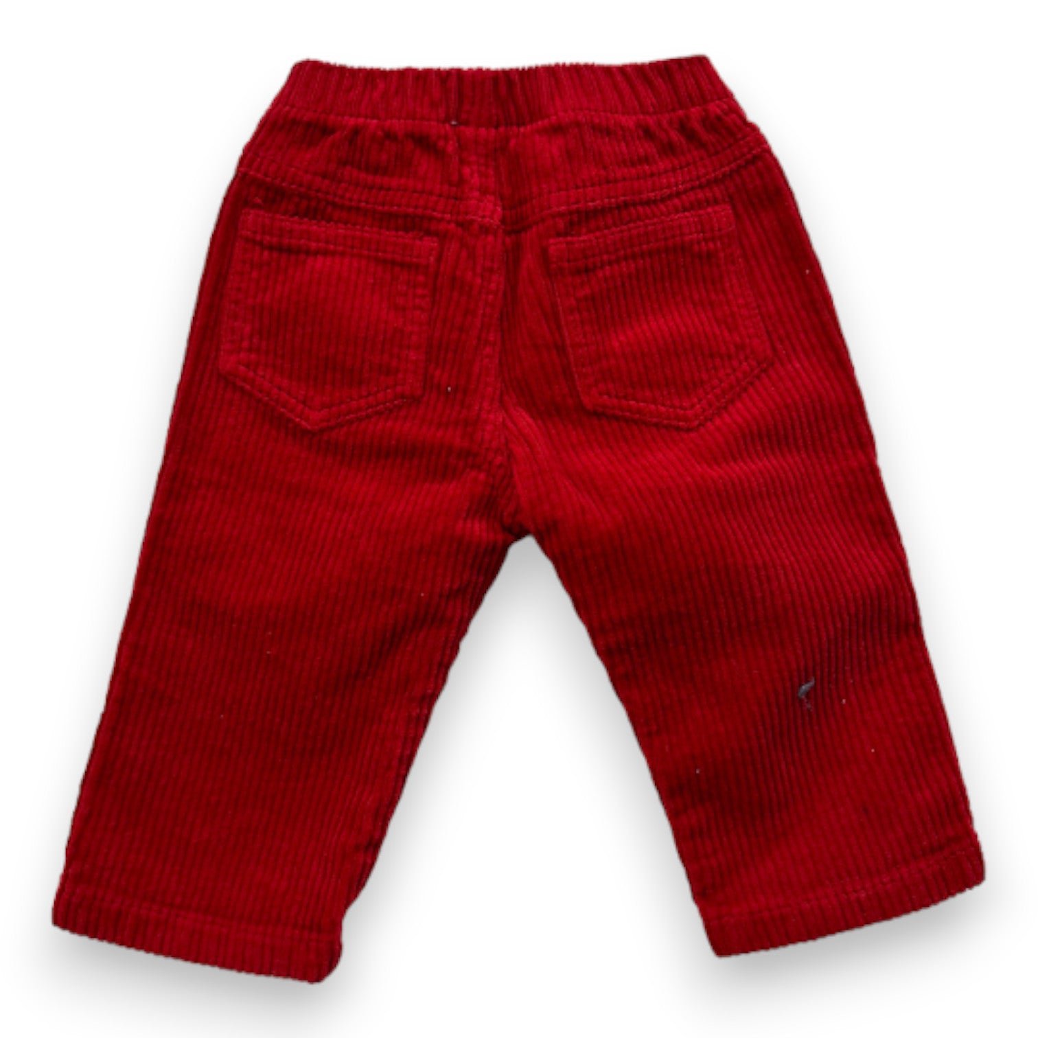 Red baby pants - 6 months IL GUFO - Seconde main Red