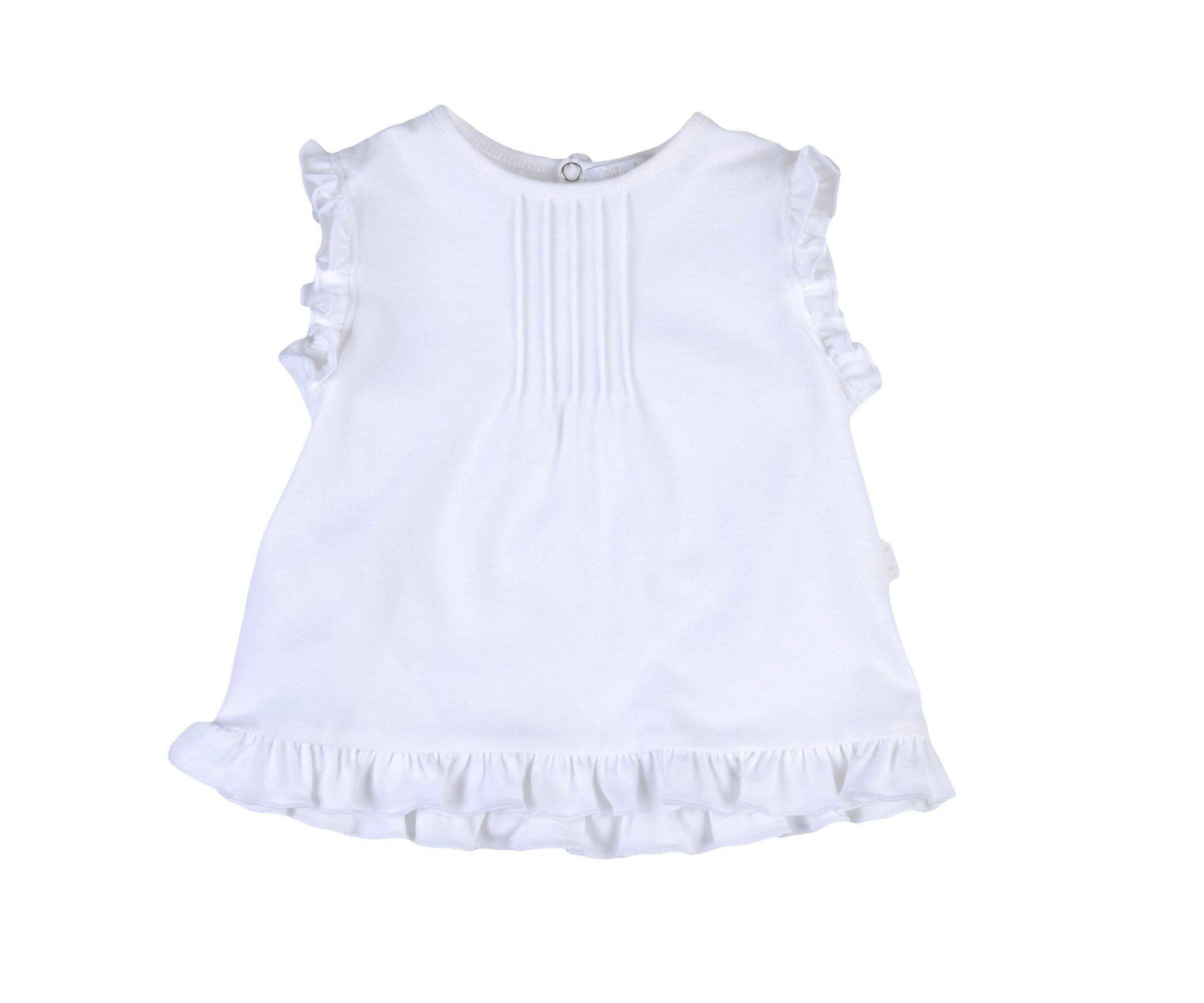 White baby dress - 6 months IL GUFO - Seconde main White
