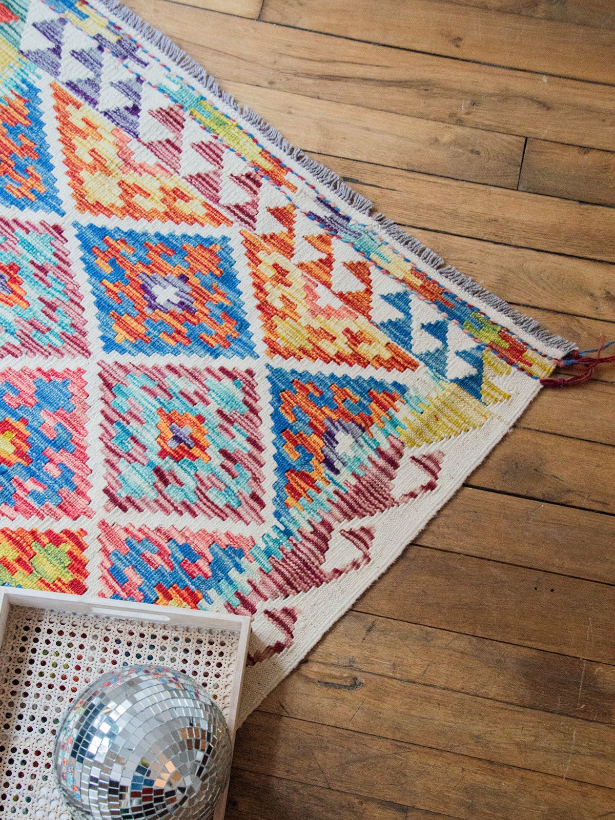 Kilim rug n°316 DEBONGOUT Multicolored