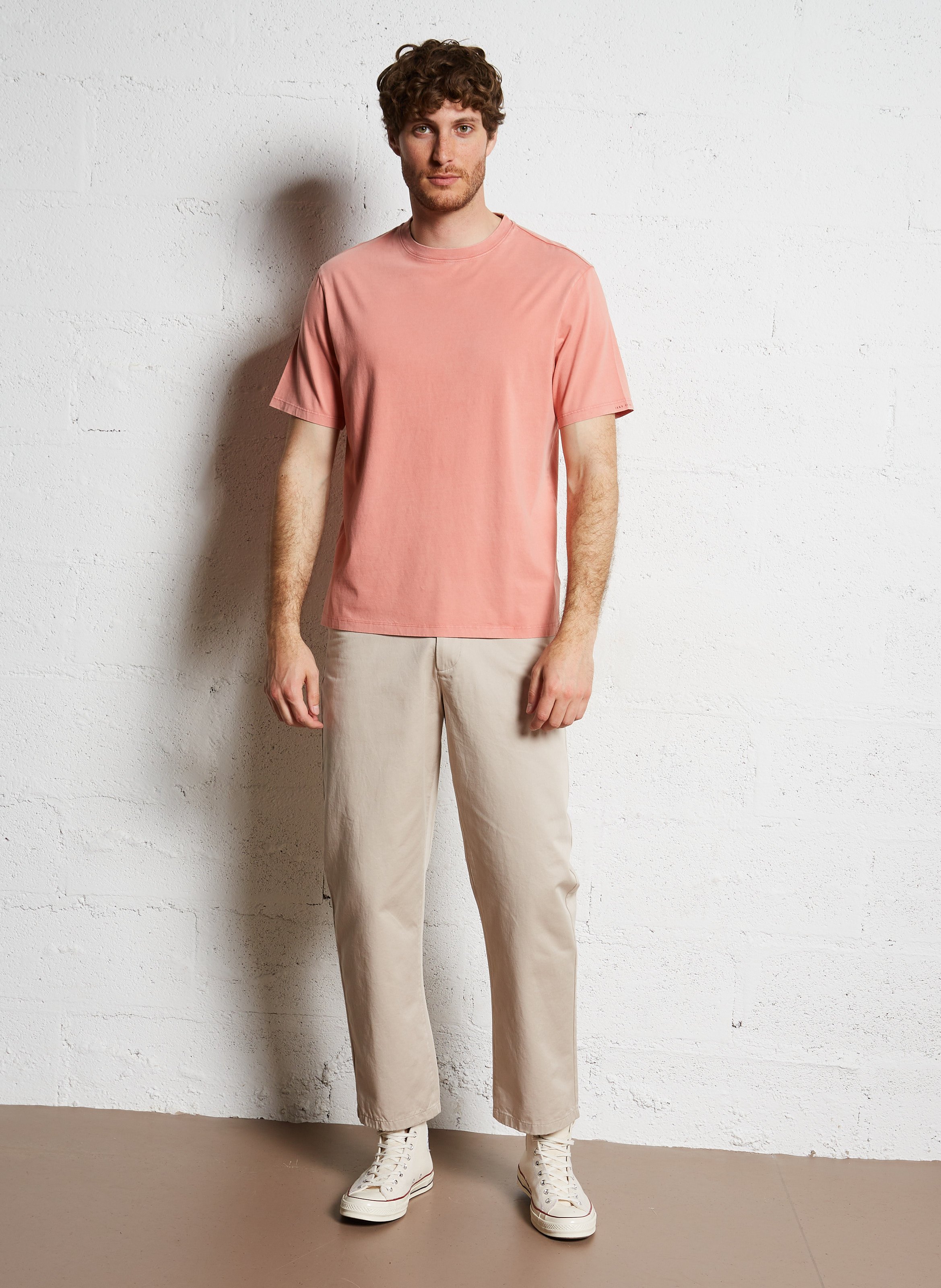 Chinohose aus Bio-Baumwolle KNOWLEDGE COTTON APPAREL Beige