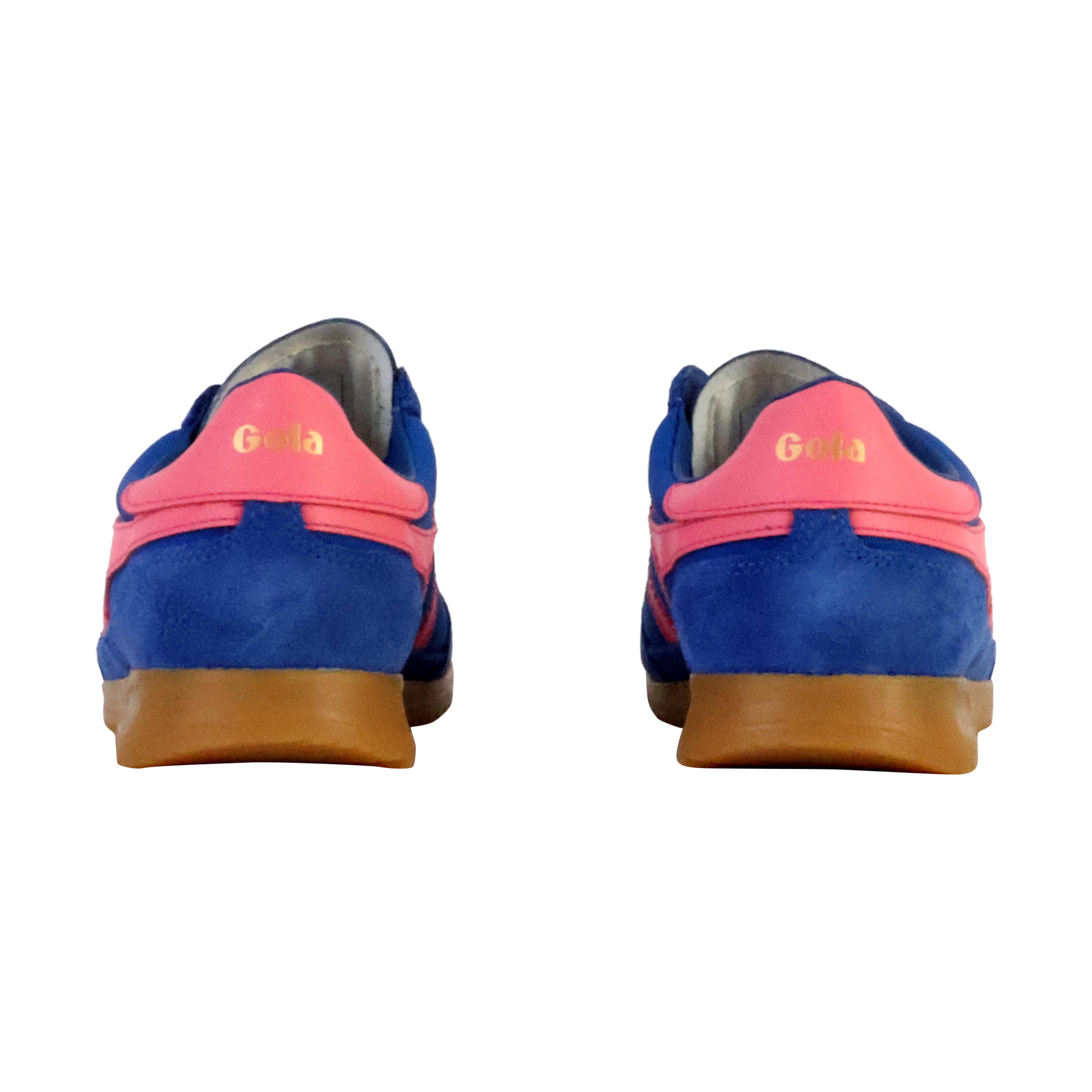 Leather sneakers tornado GOLA Blue