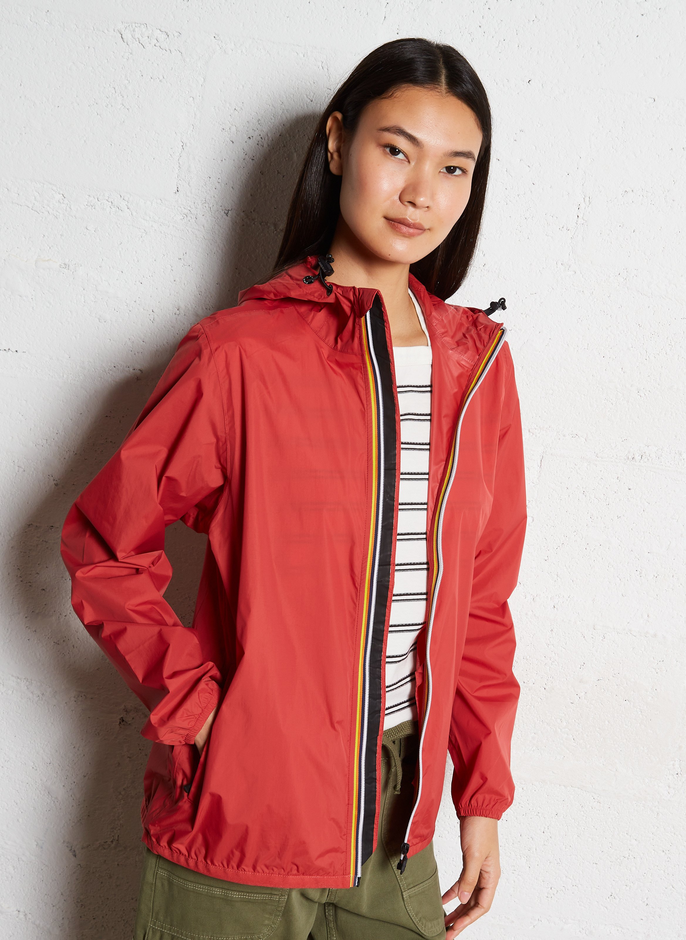 Windjacke K-WAY Rot