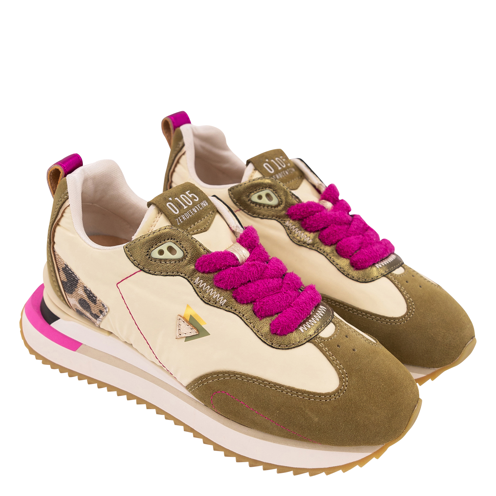 Baskets basses  0'105 Kaki