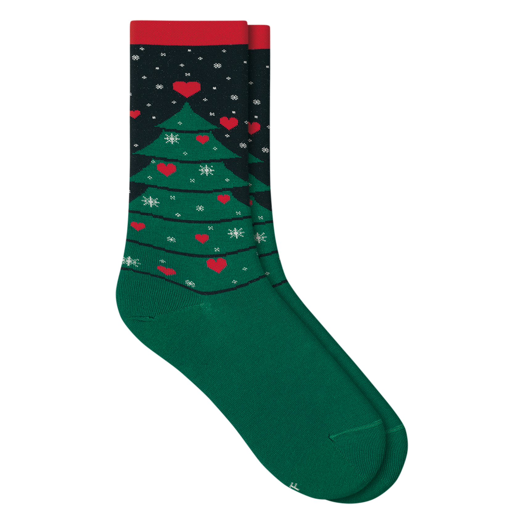 Cotton socks with logo BLEUFORET Green