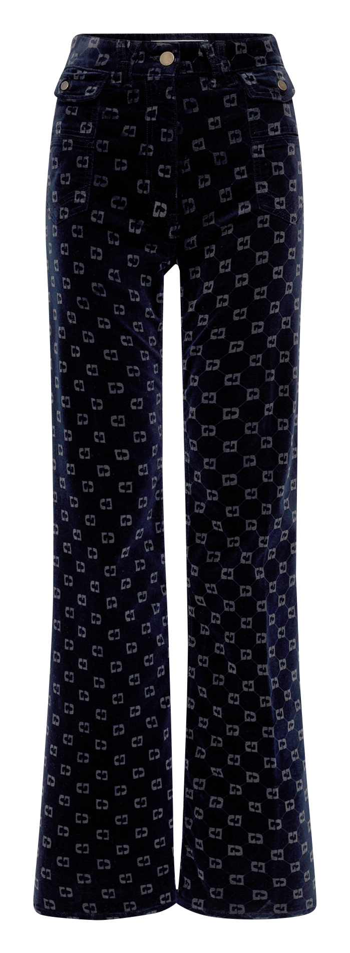 Jean flare en coton mélangé imprimé GERARD DAREL