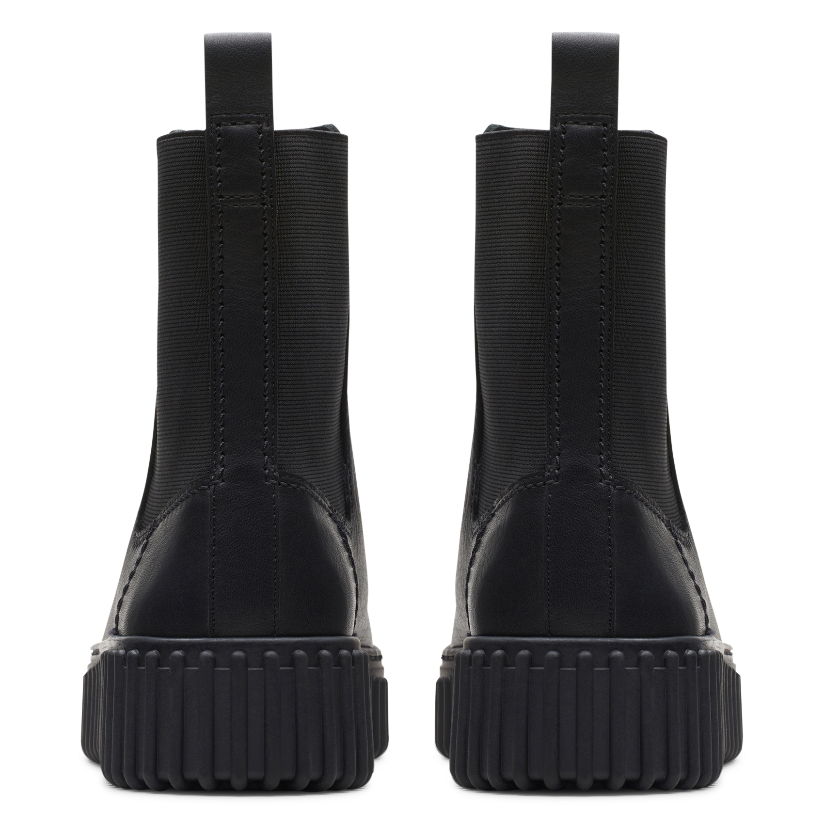 Bottines en cuir CLARKS Noir