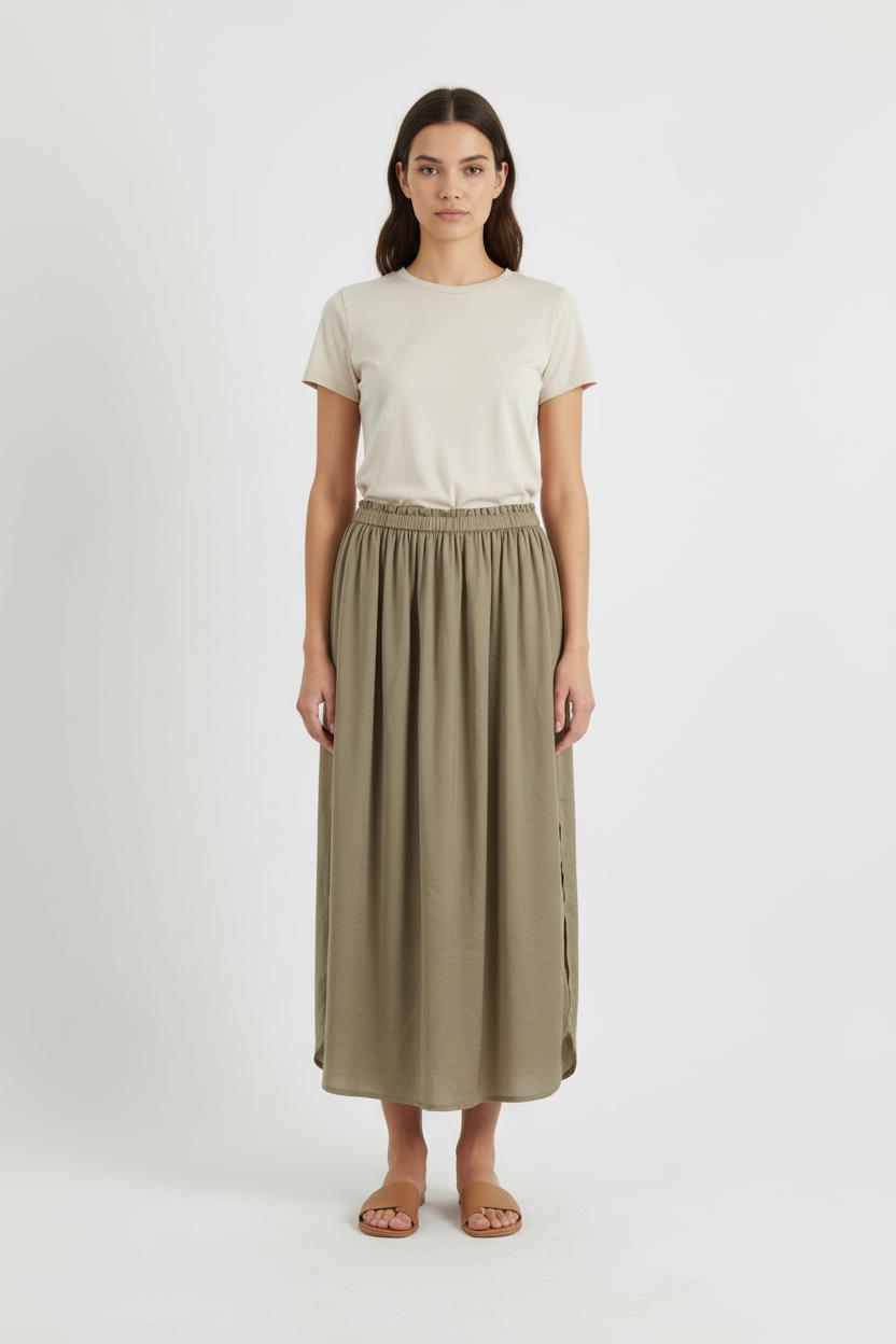Long skirt LOUISE MISHA - Seconde Main Green