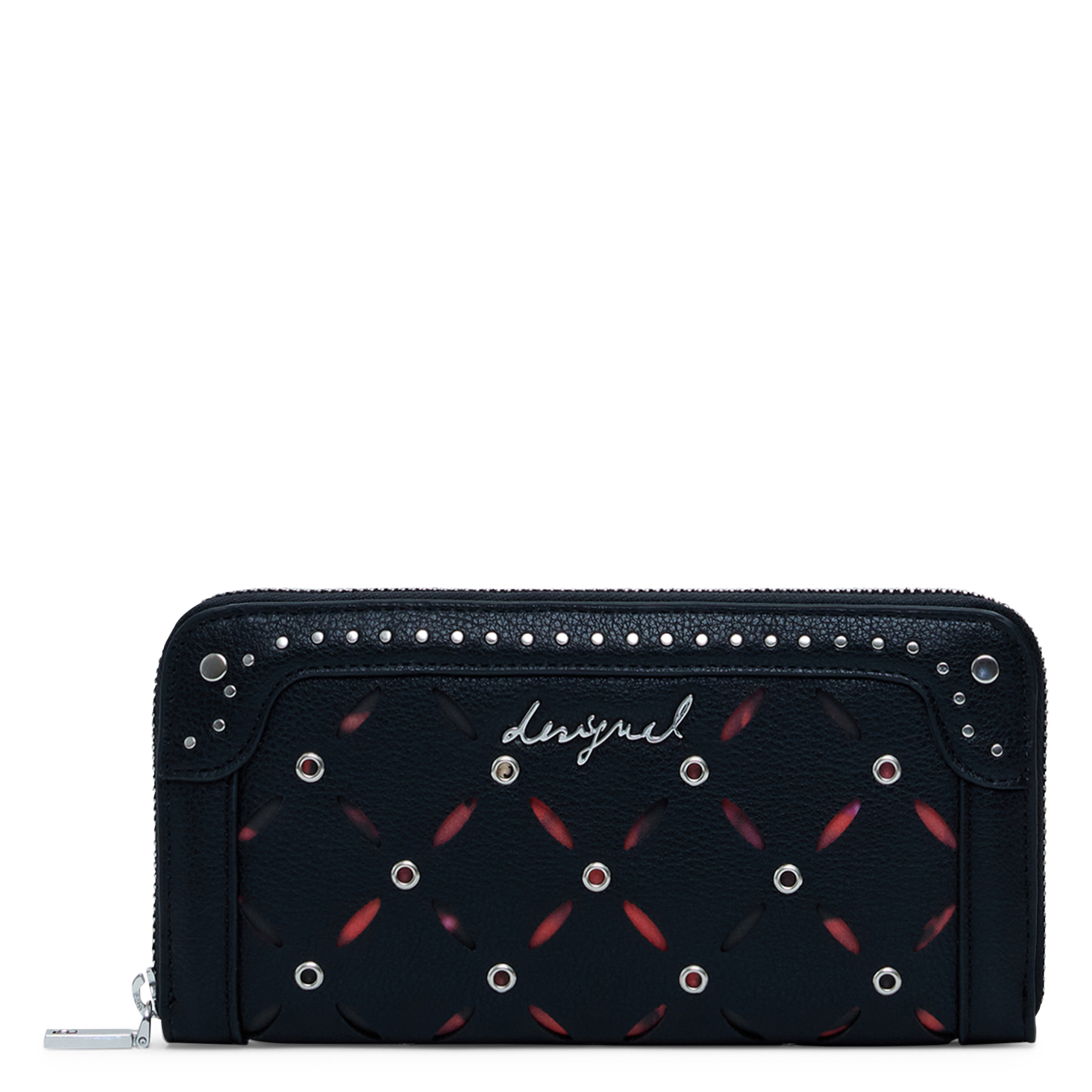 Portefeuille effet cuir DESIGUAL Noir