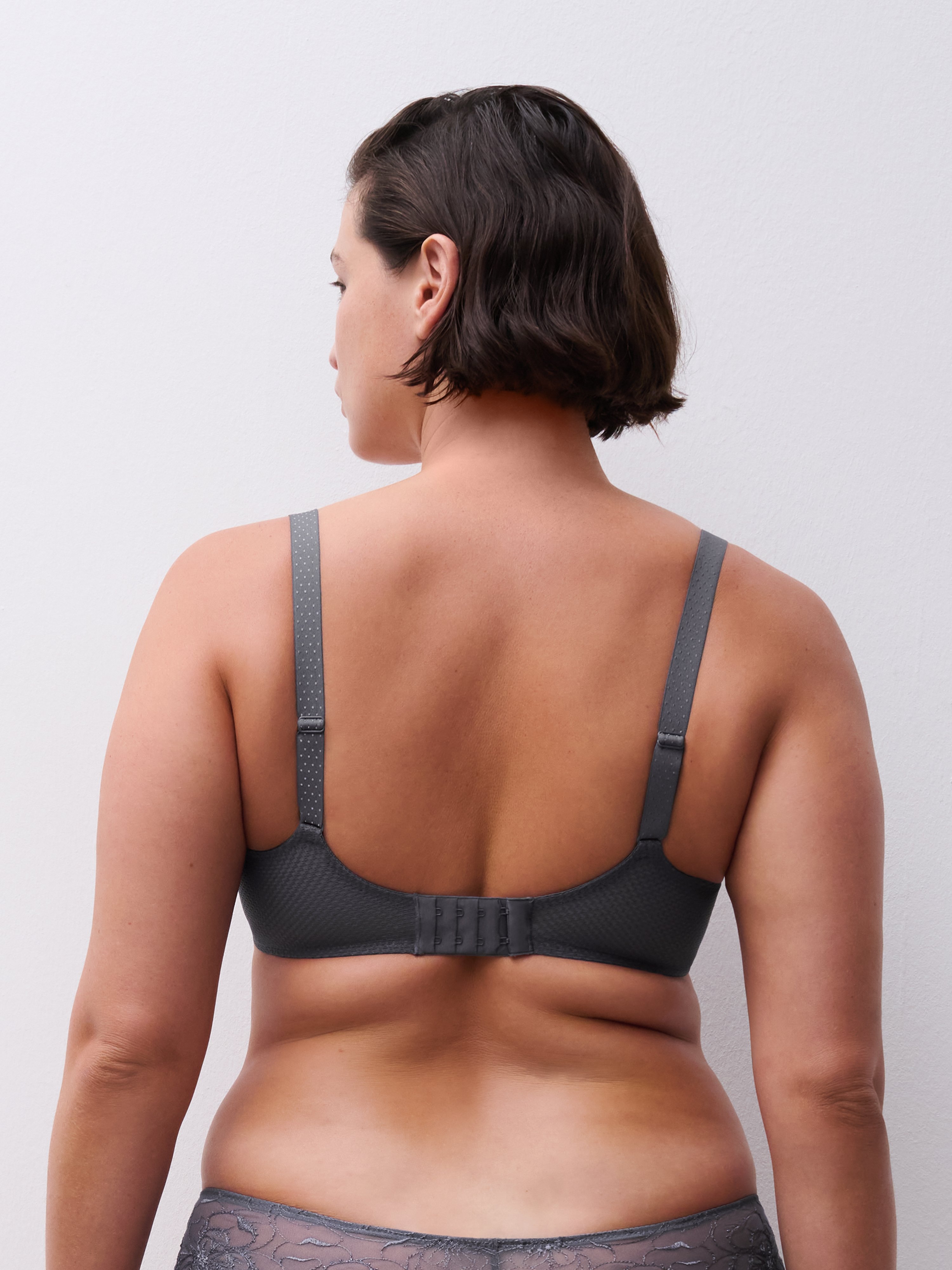 Demi-cup bra CHANTELLE Grey