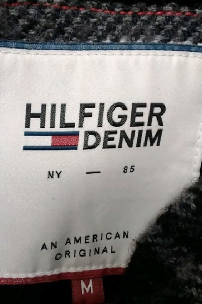 Coat TOMMY HILFIGER - SECONDE MAIN Black