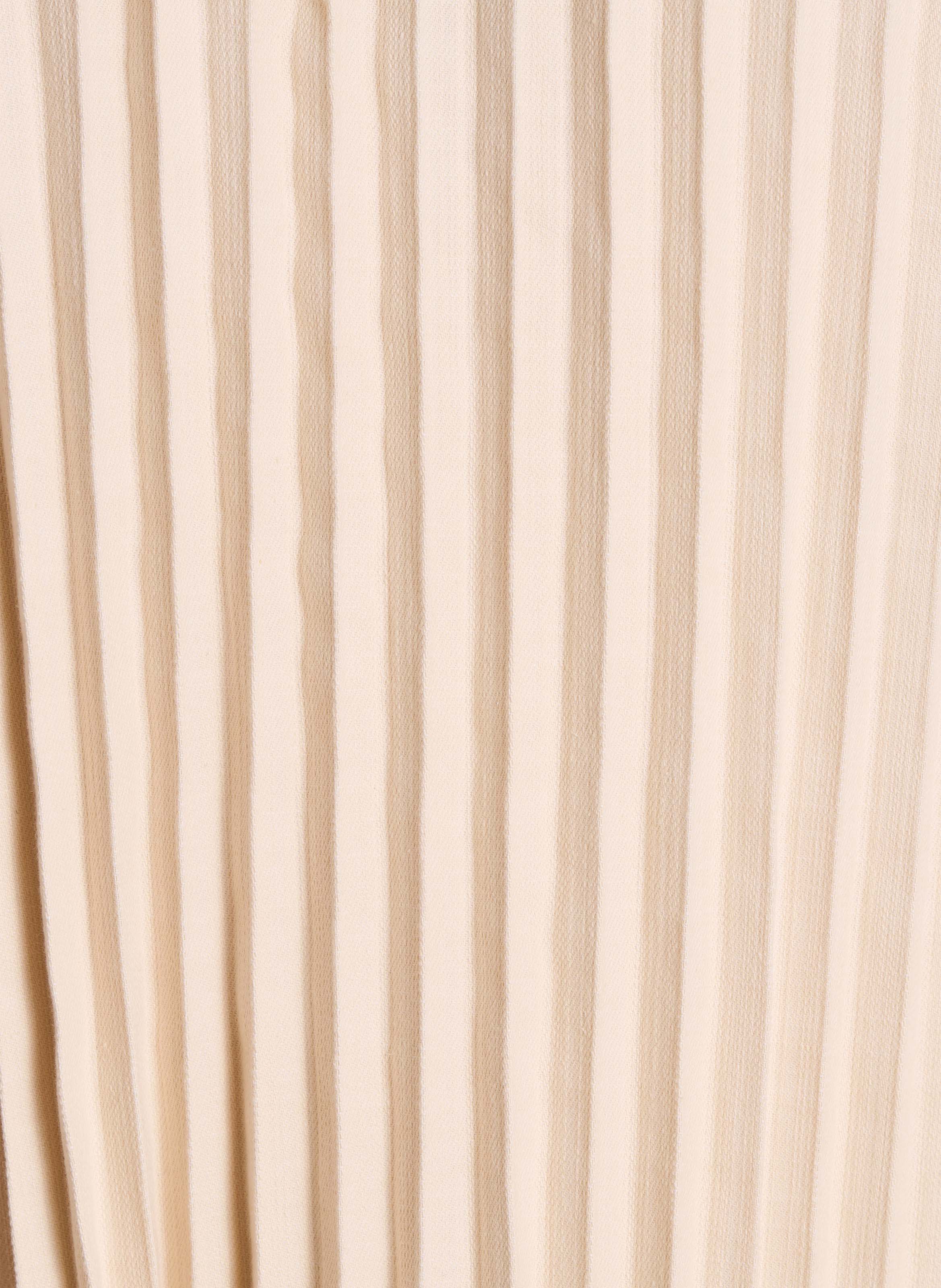 Straight blouse in blended cotton LA FEE MARABOUTEE White