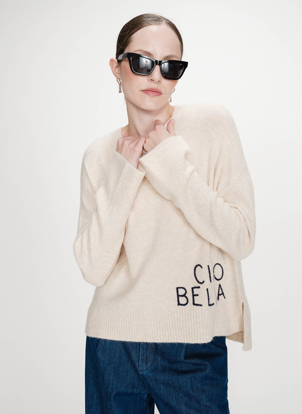 Pull col rond GRACE ET MILA