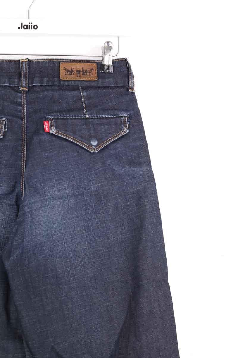 Straight cotton-blend pants LEVI'S - Seconde main Blue