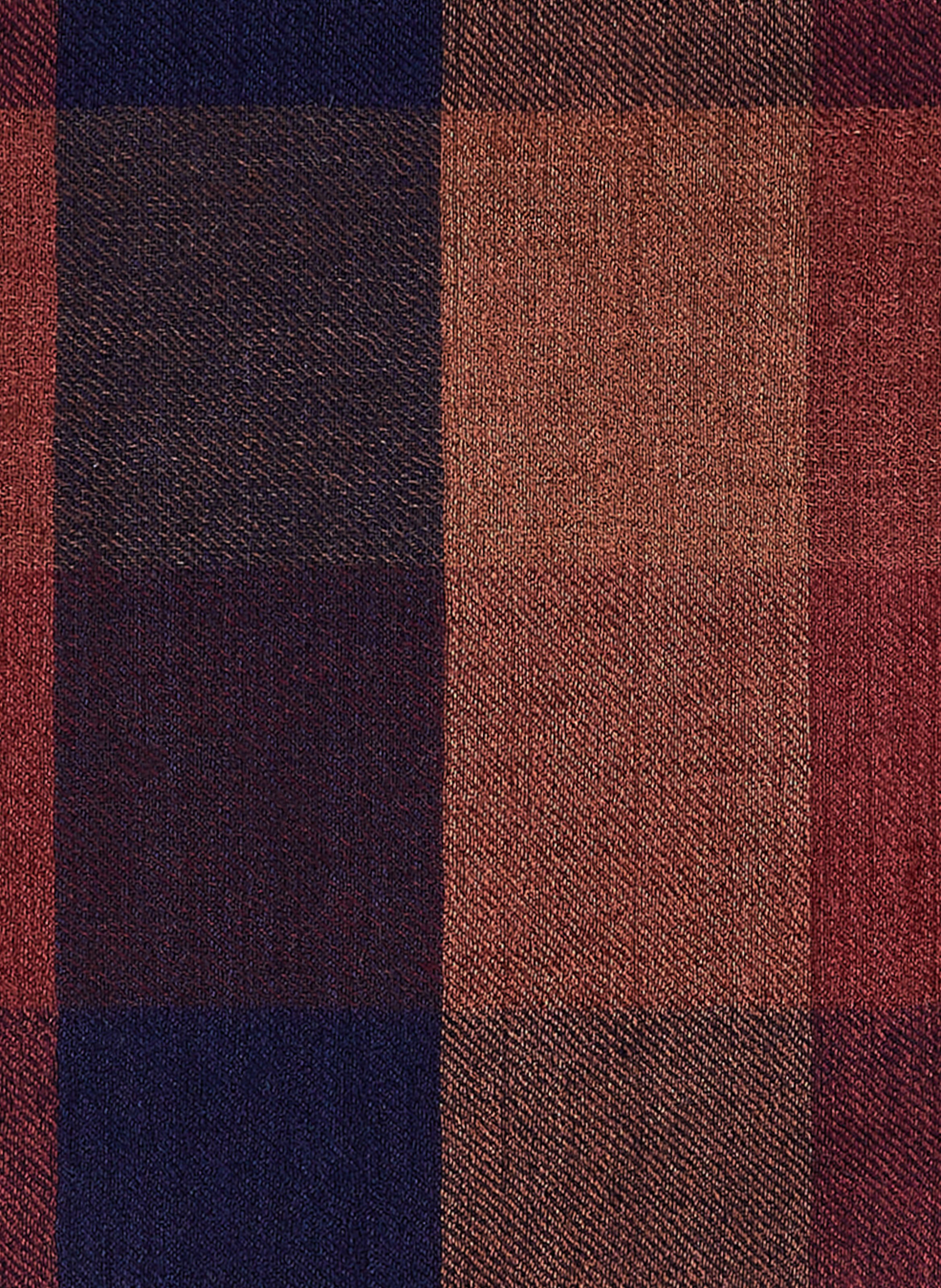 Checked wool scarf SAISON 1865 Multicolored