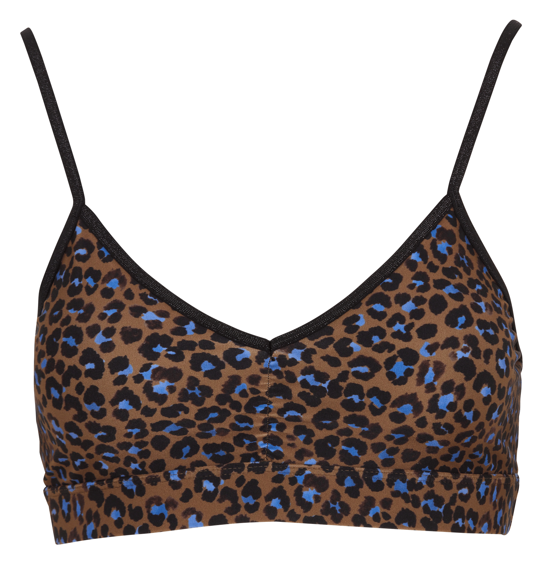 Brassière à encolure V LA NOUVELLE Marron
